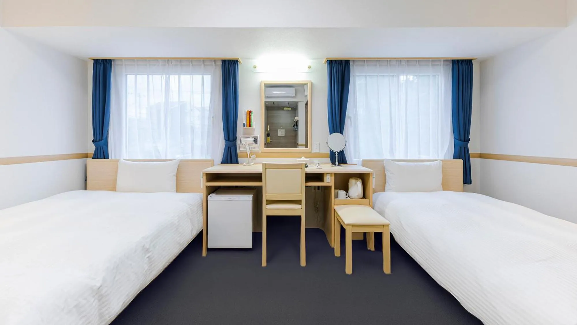 Bedroom, Bed in Toyoko Inn Kagoshima chuo eki Higashi guchi