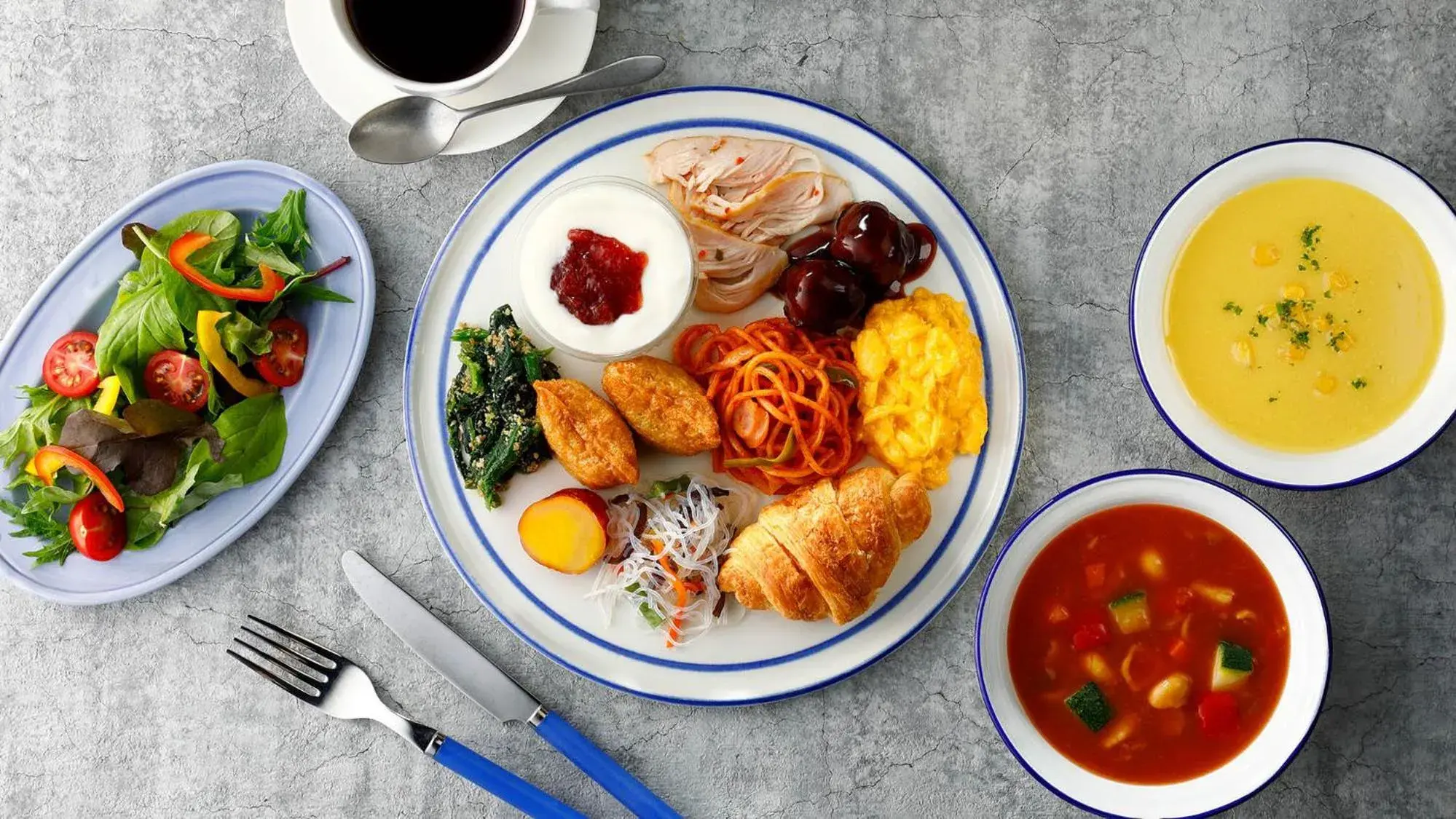 Breakfast in Toyoko Inn Kagoshima chuo eki Higashi guchi Breakfast in Toyoko Inn Kagoshima chuo eki Higashi guchi