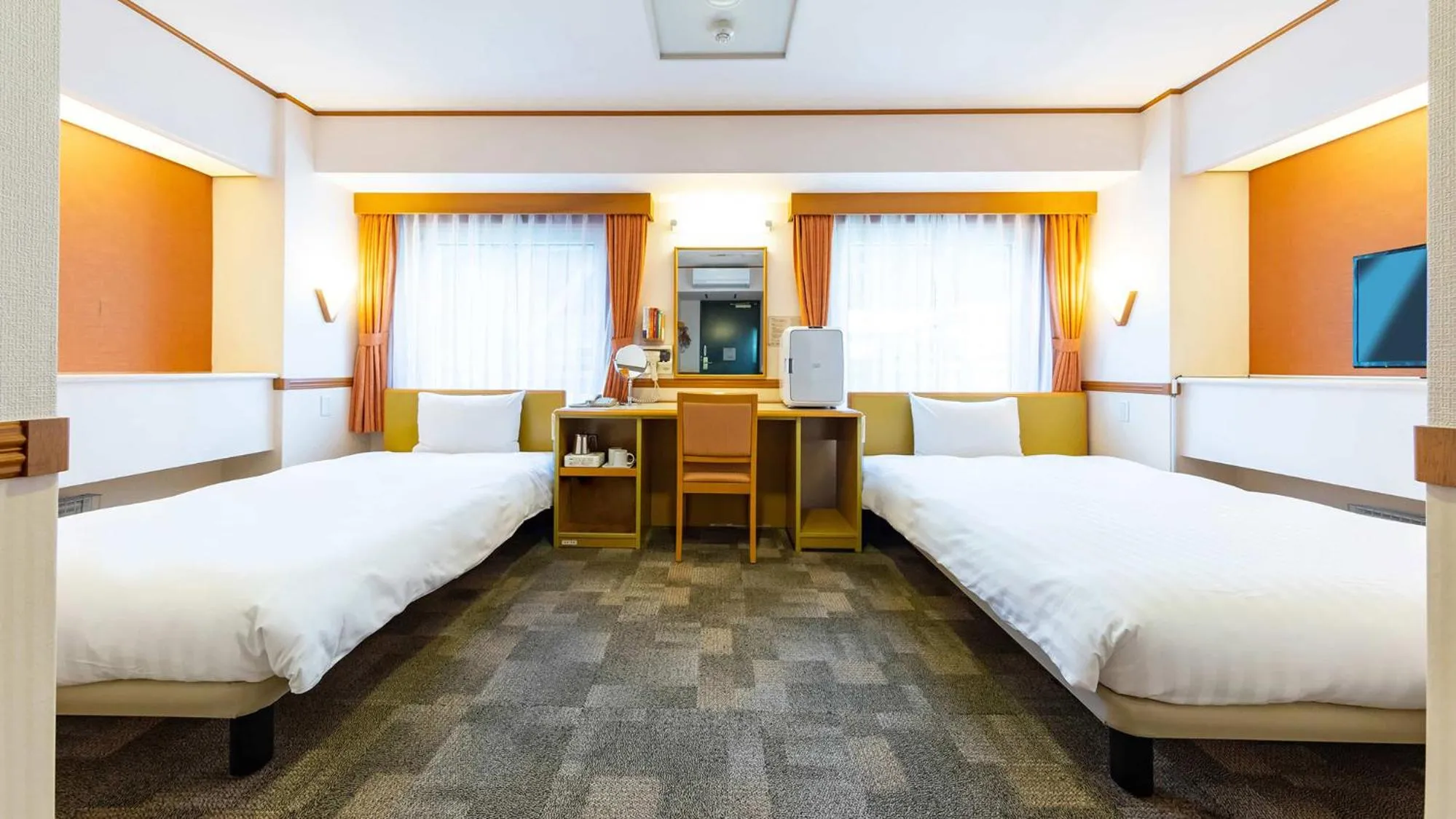 Bedroom, Bed in Toyoko Inn Nagano eki Zenkoji guchi