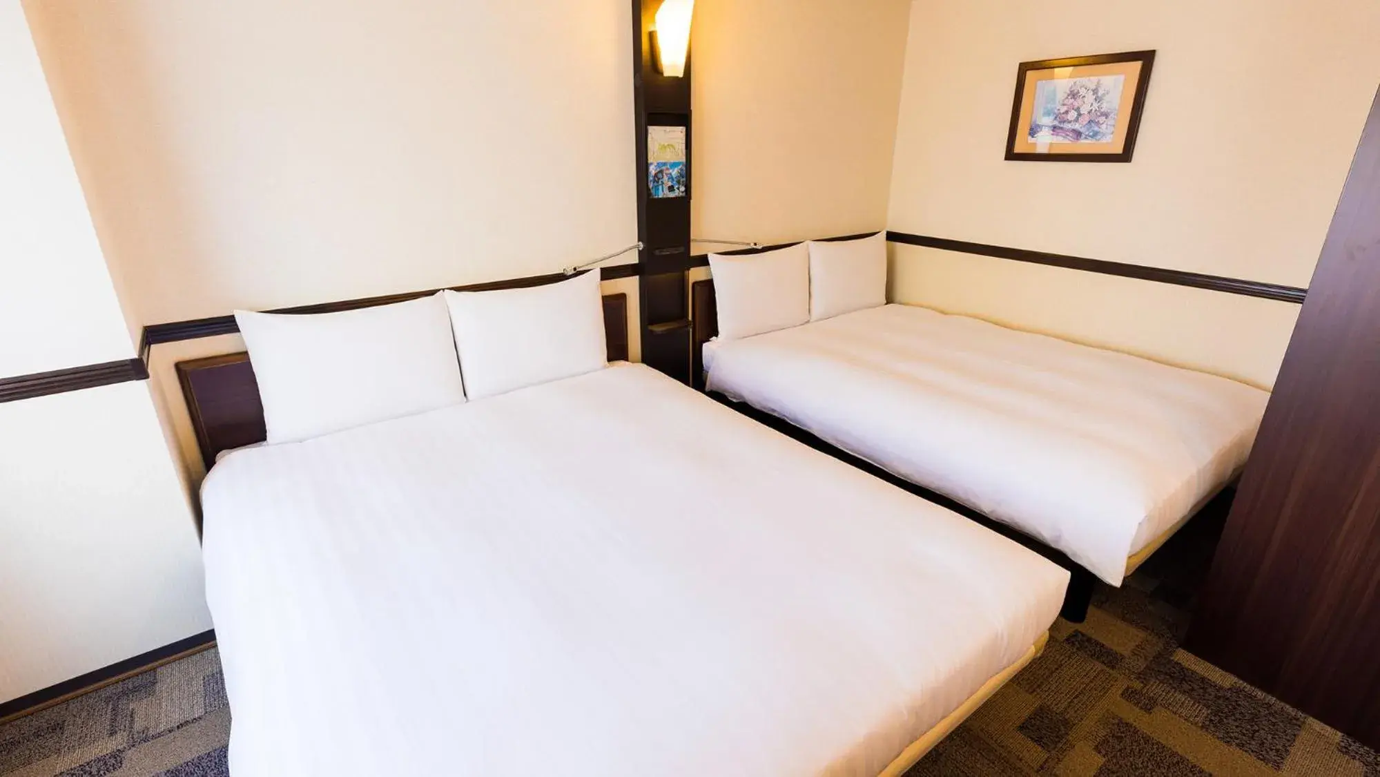 Bedroom, Bed in Toyoko Inn Keio sen Hashimoto eki Kita guchi Bedroom, Bed in Toyoko Inn Keio sen Hashimoto eki Kita guchi