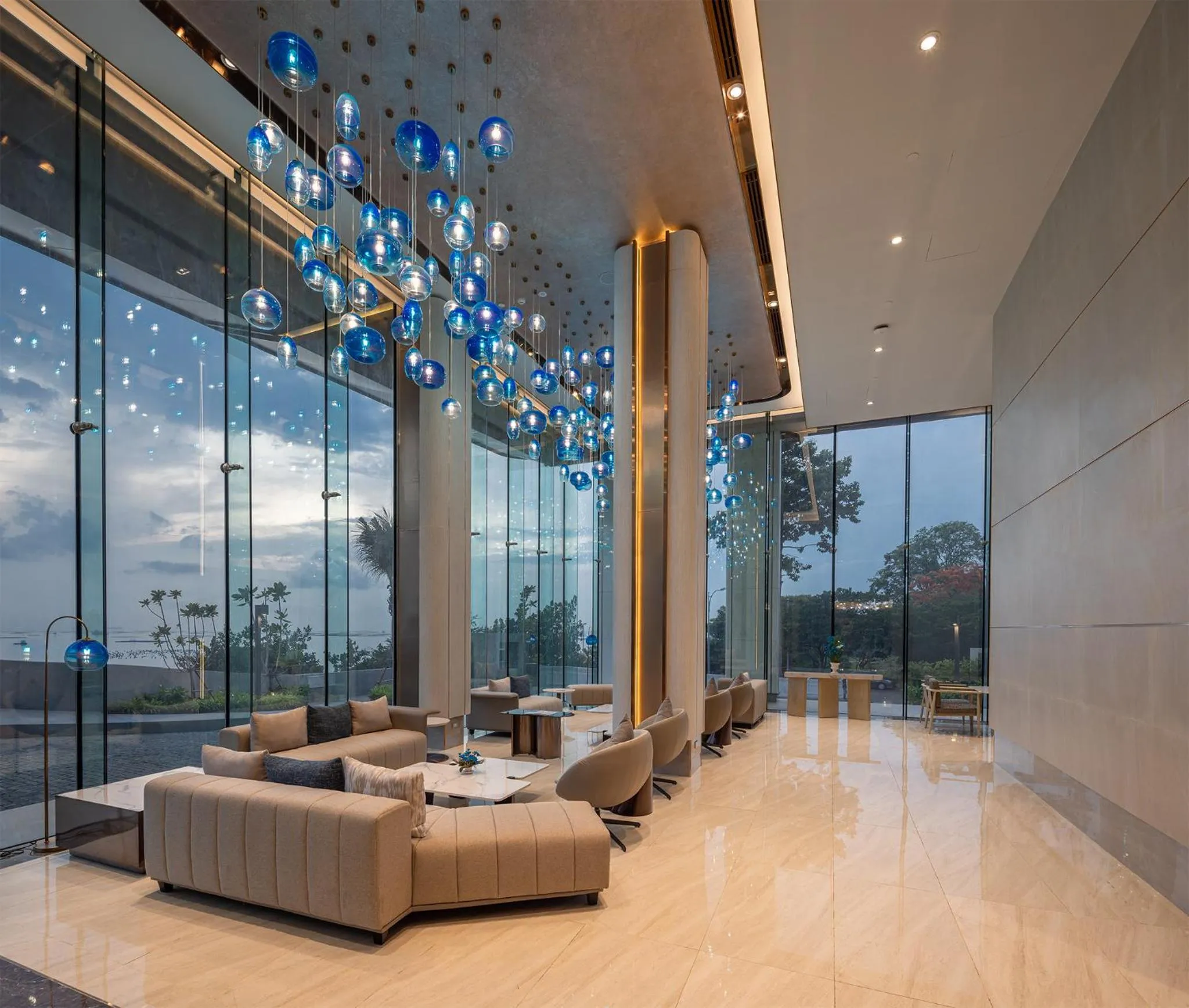 Lobby or reception in S Sriracha Hotel & Residence