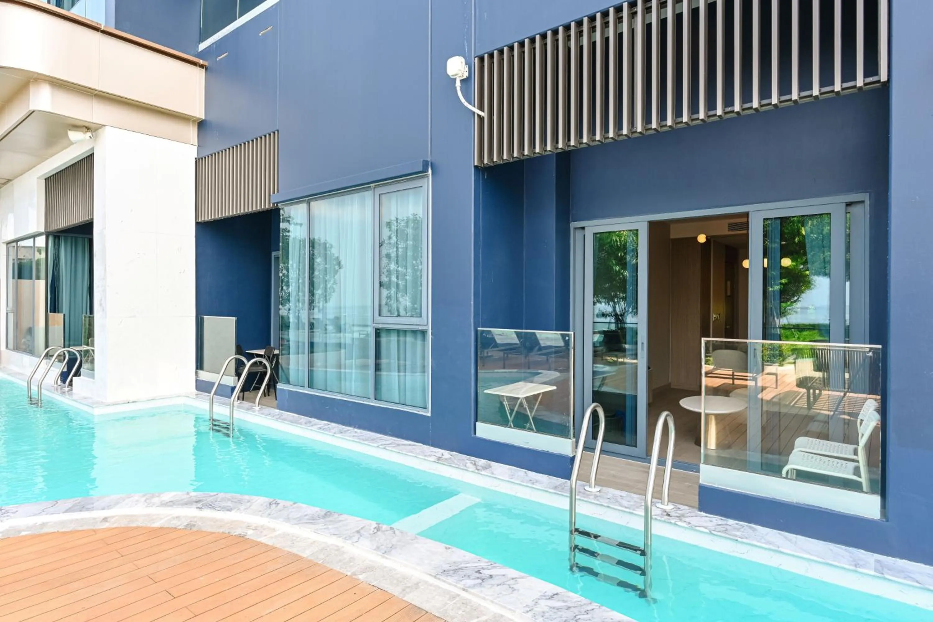 Pool view in S Sriracha Hotel & Residence