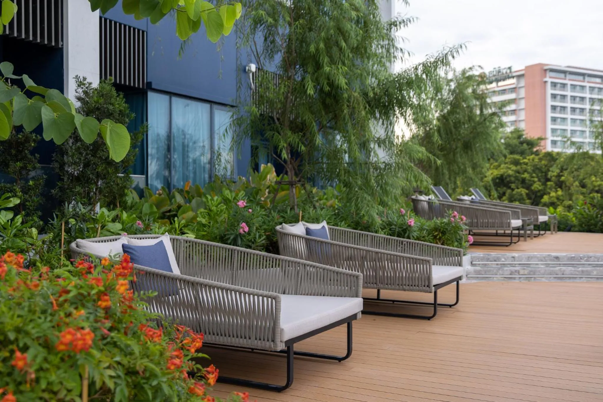 Swimming pool in S Sriracha Hotel & Residence