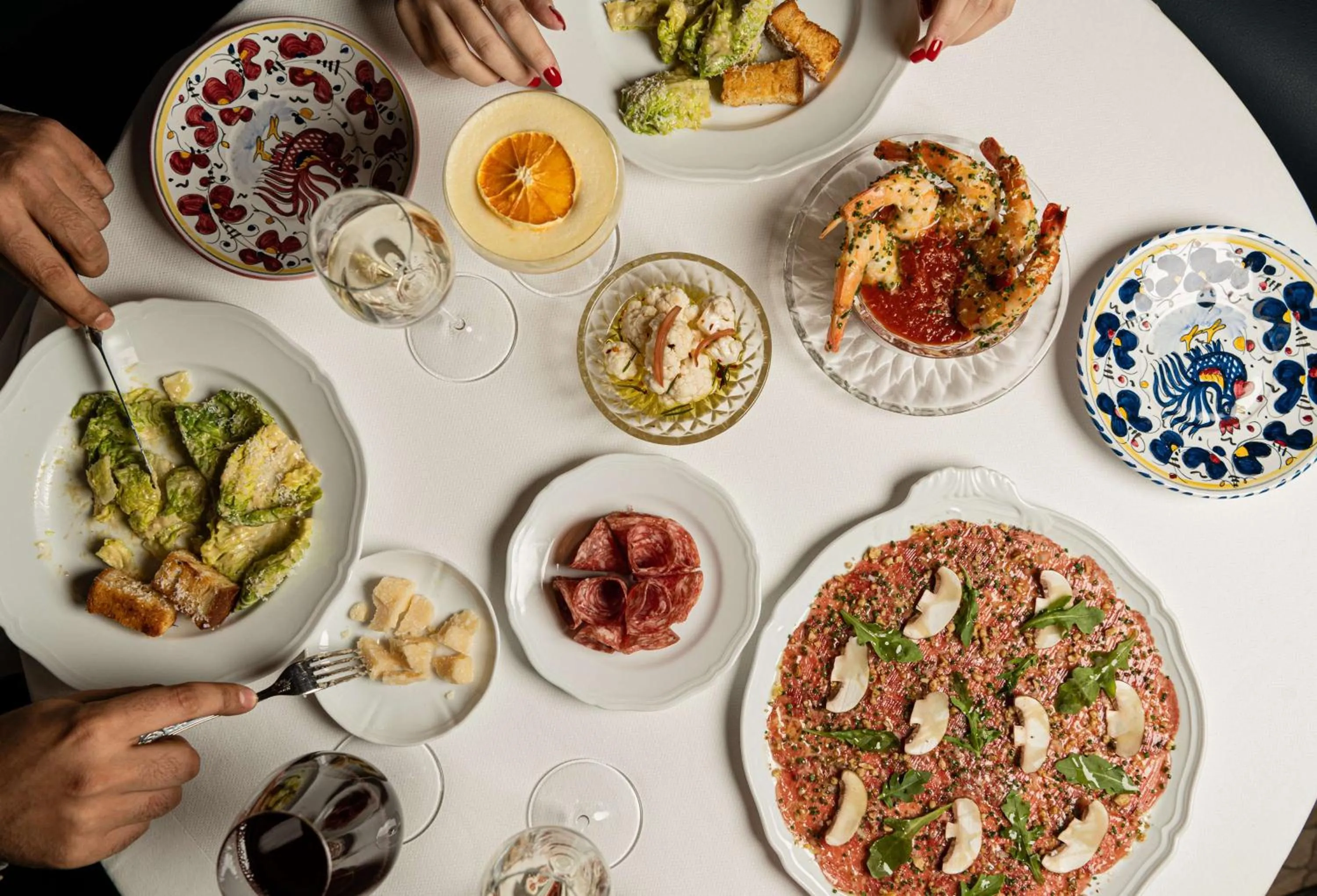 Food and drinks in Mansard Riyadh, a Radisson Collection Hotel