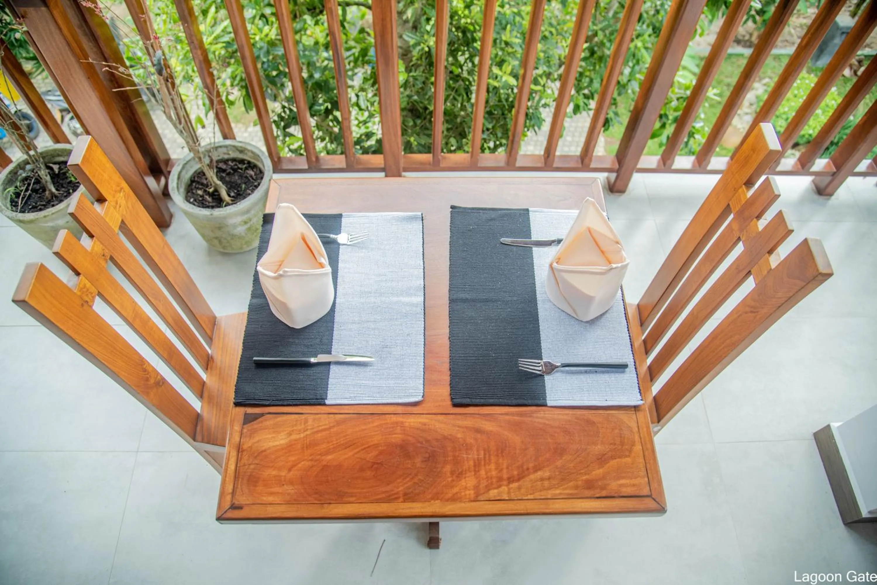 Dining area in Lagoon gate Tangalle Resort