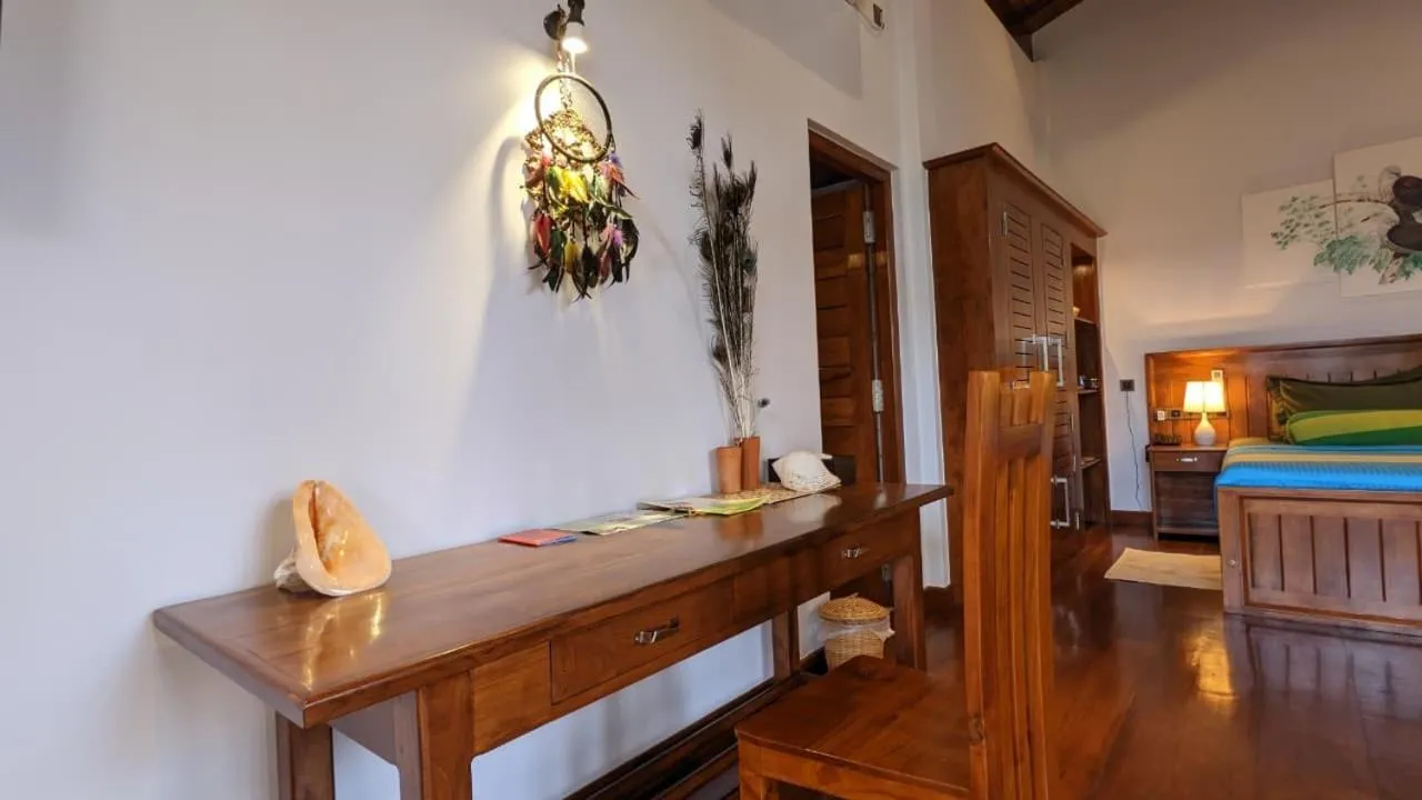 Bed in Lagoon gate Tangalle Resort