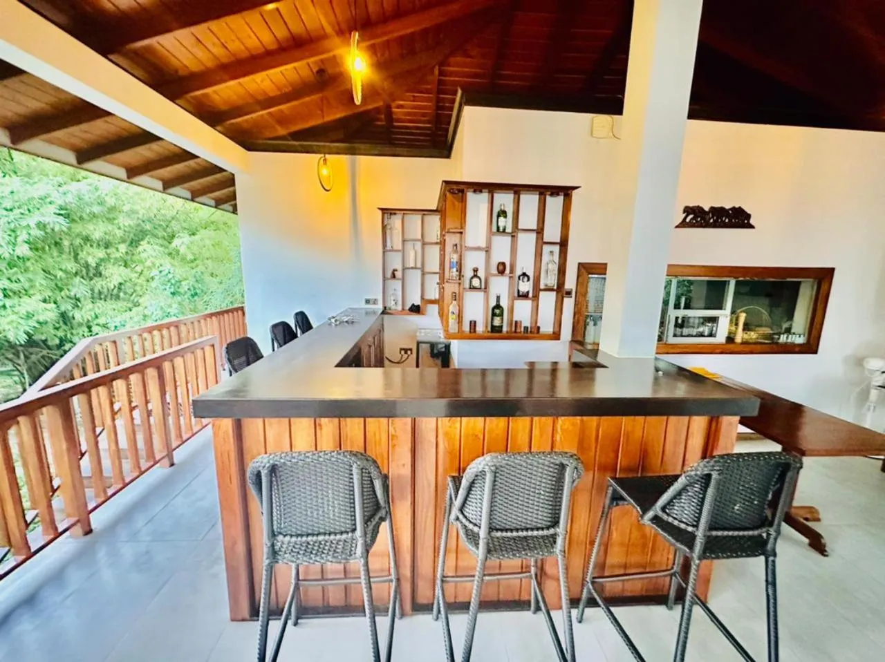 Patio in Lagoon gate Tangalle Resort