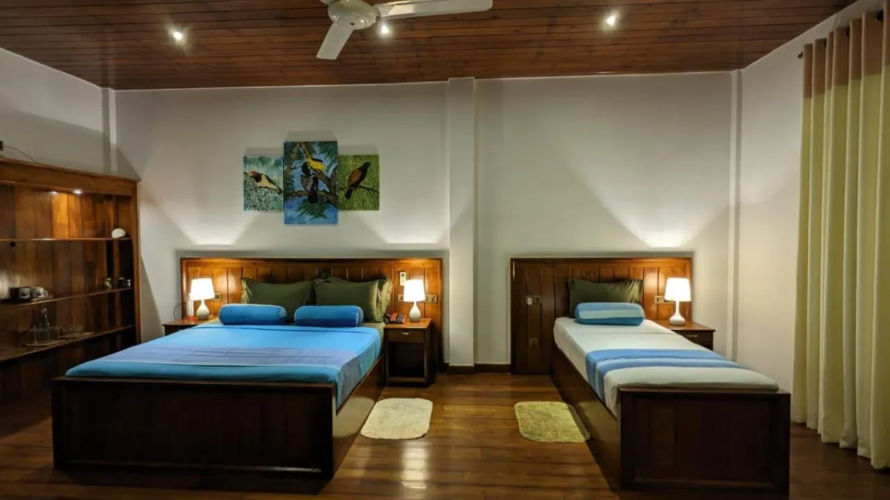 Bed in Lagoon gate Tangalle Resort