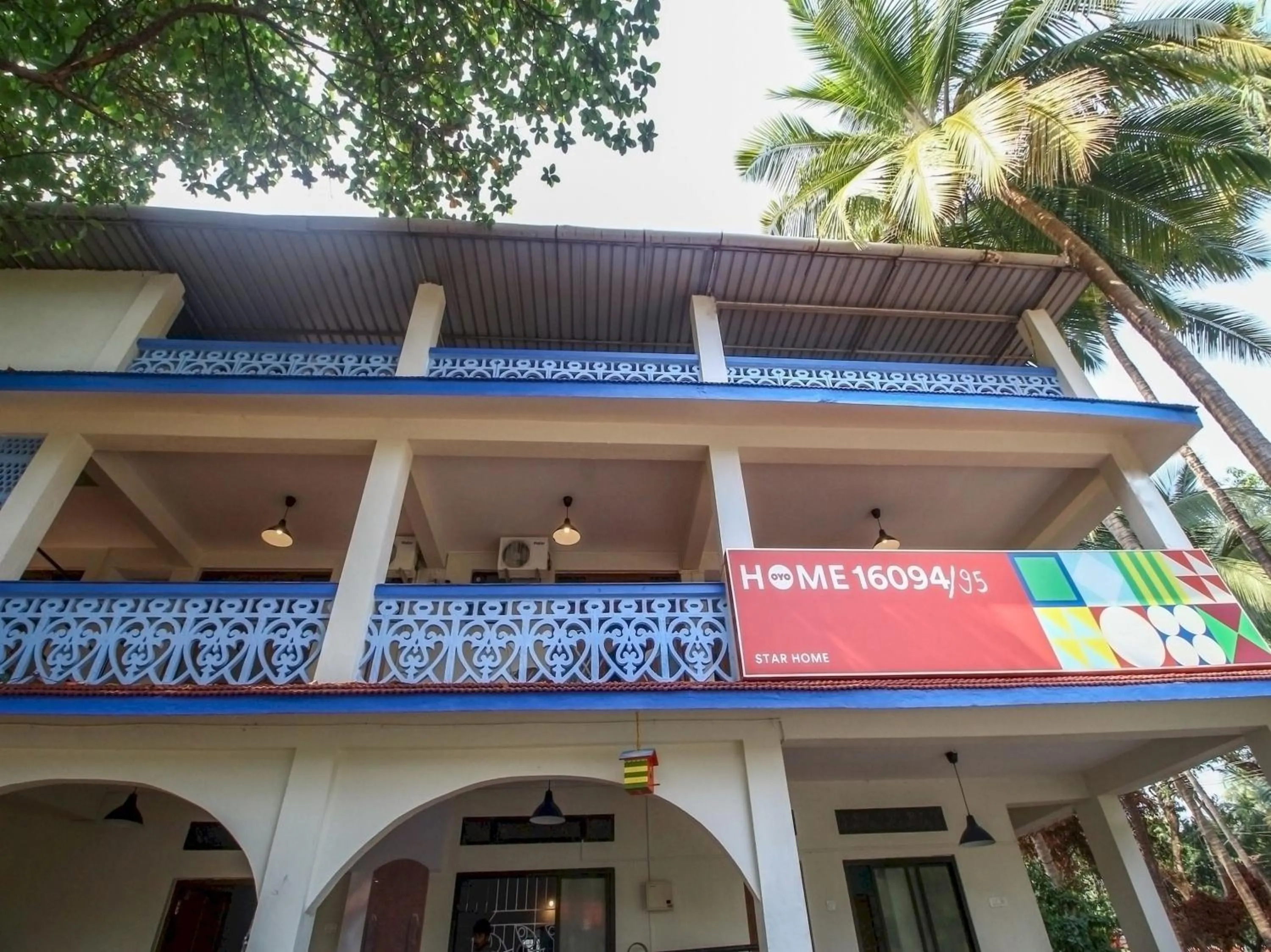 Facade/entrance in Hotel O Star Home Anjuna Near Anjuna Beach