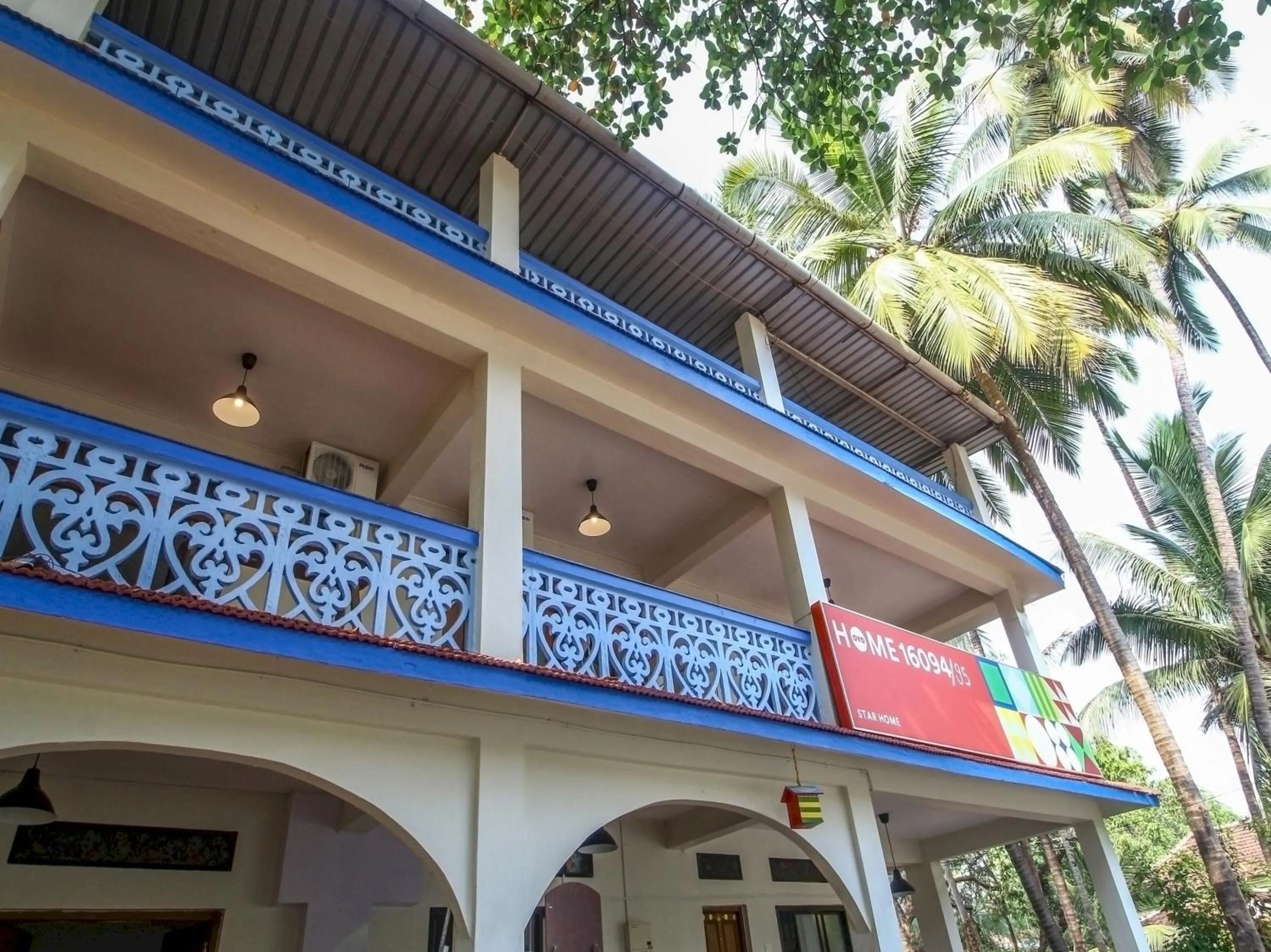 Facade/entrance in Hotel O Star Home Anjuna Near Anjuna Beach