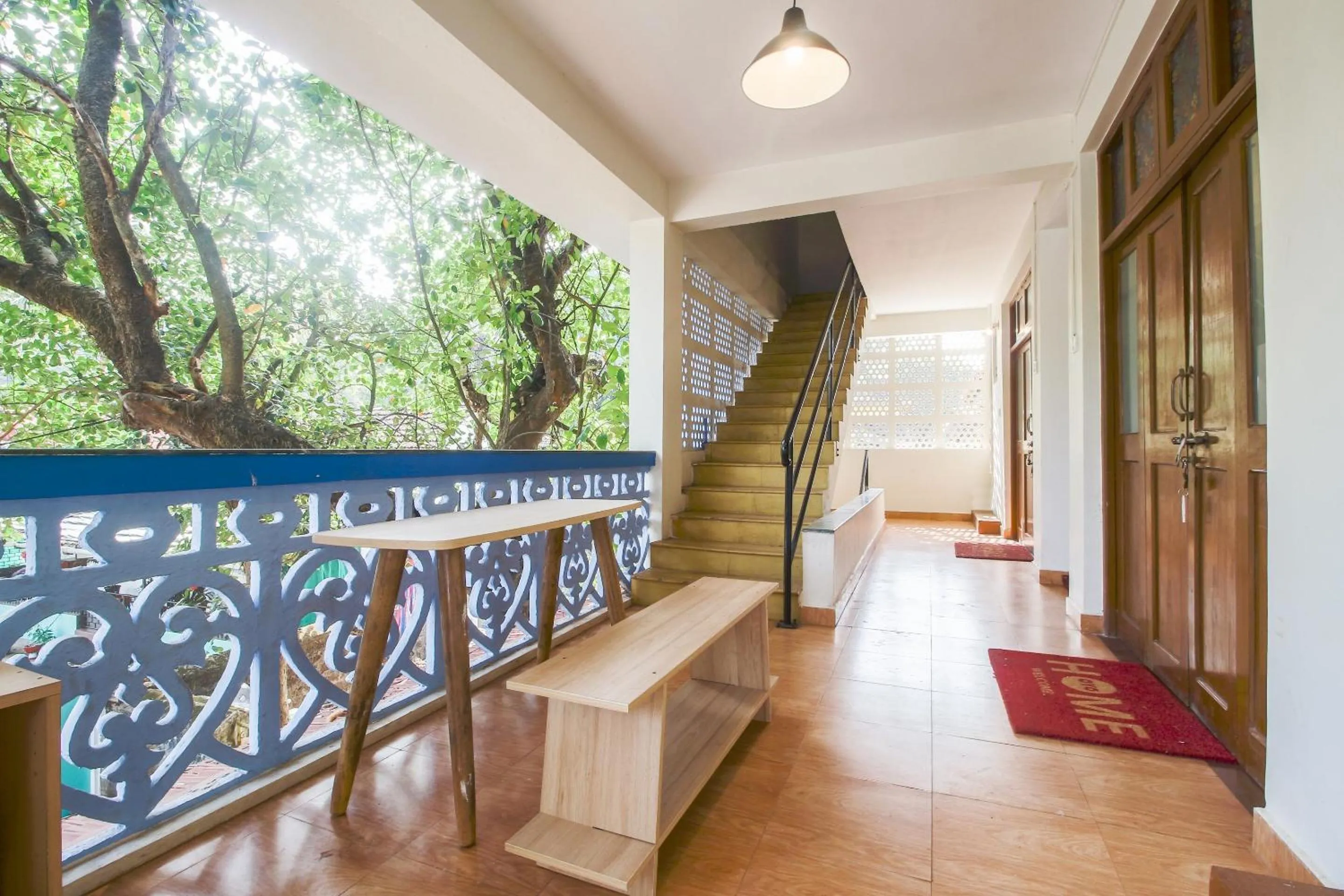 Lobby or reception in Hotel O Star Home Anjuna Near Anjuna Beach