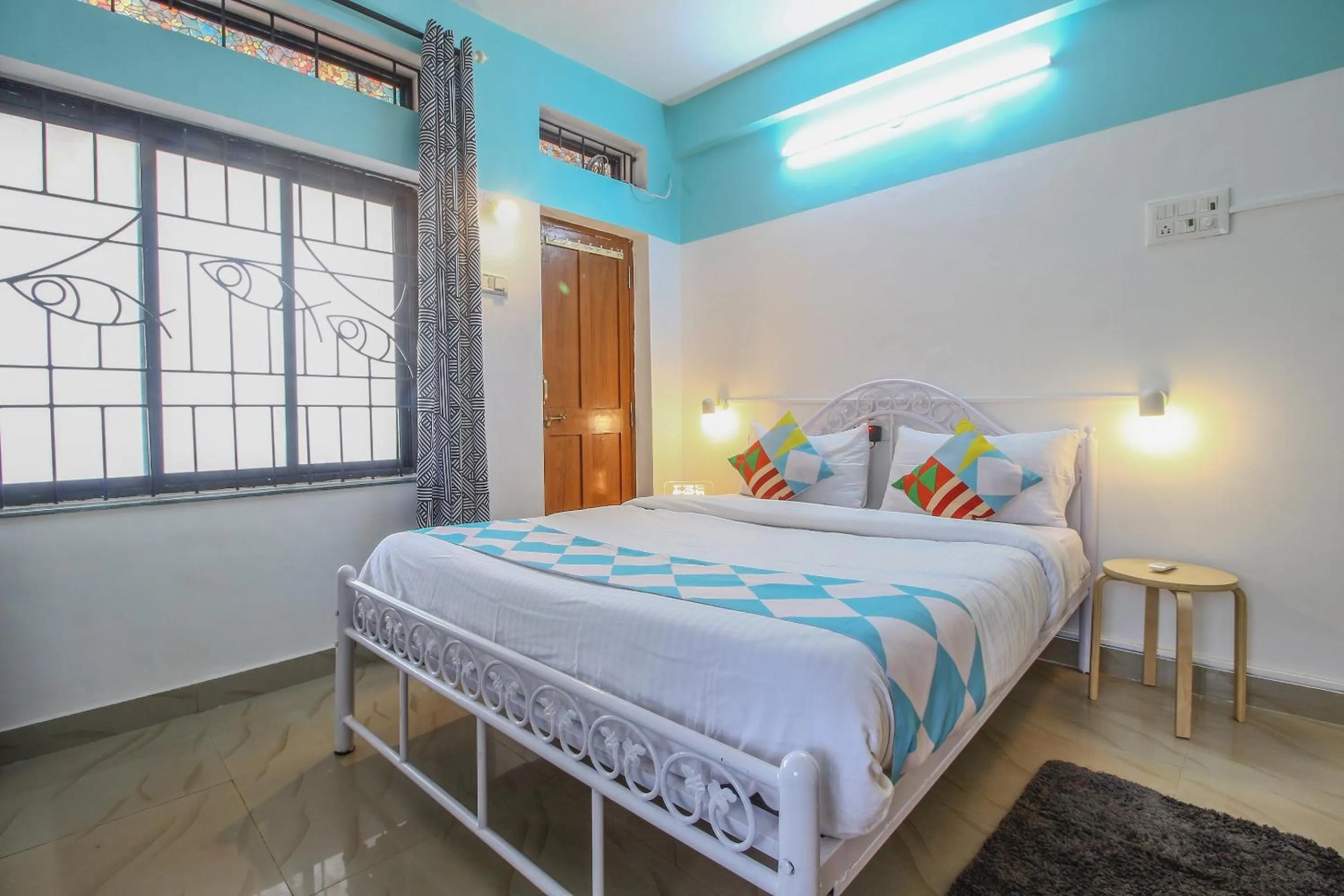 Bedroom in Hotel O Star Home Anjuna Near Anjuna Beach