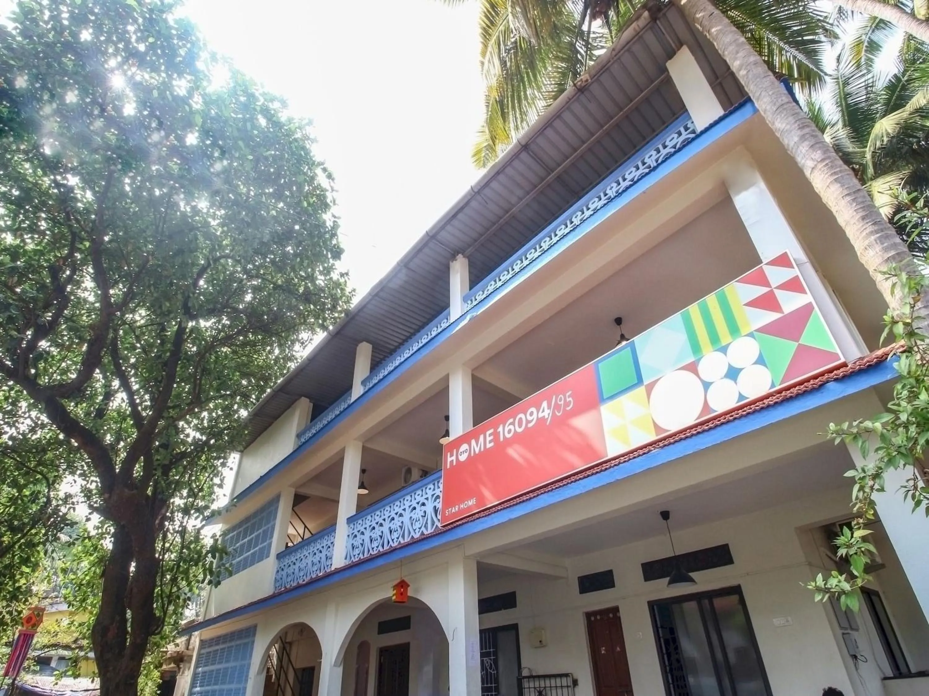 Facade/entrance in Hotel O Star Home Anjuna Near Anjuna Beach