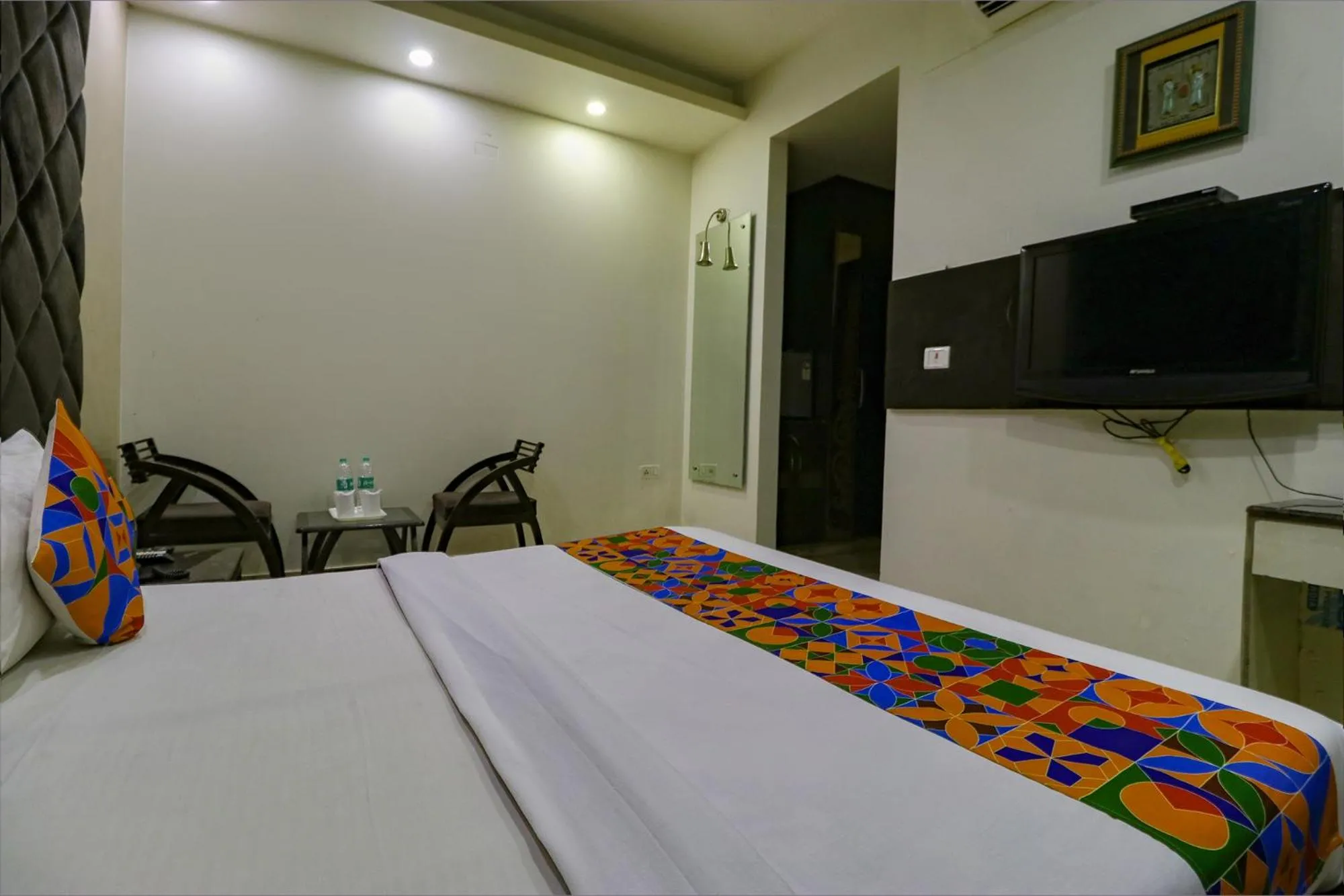 Bedroom, Bed in FabHotel Yug Villa