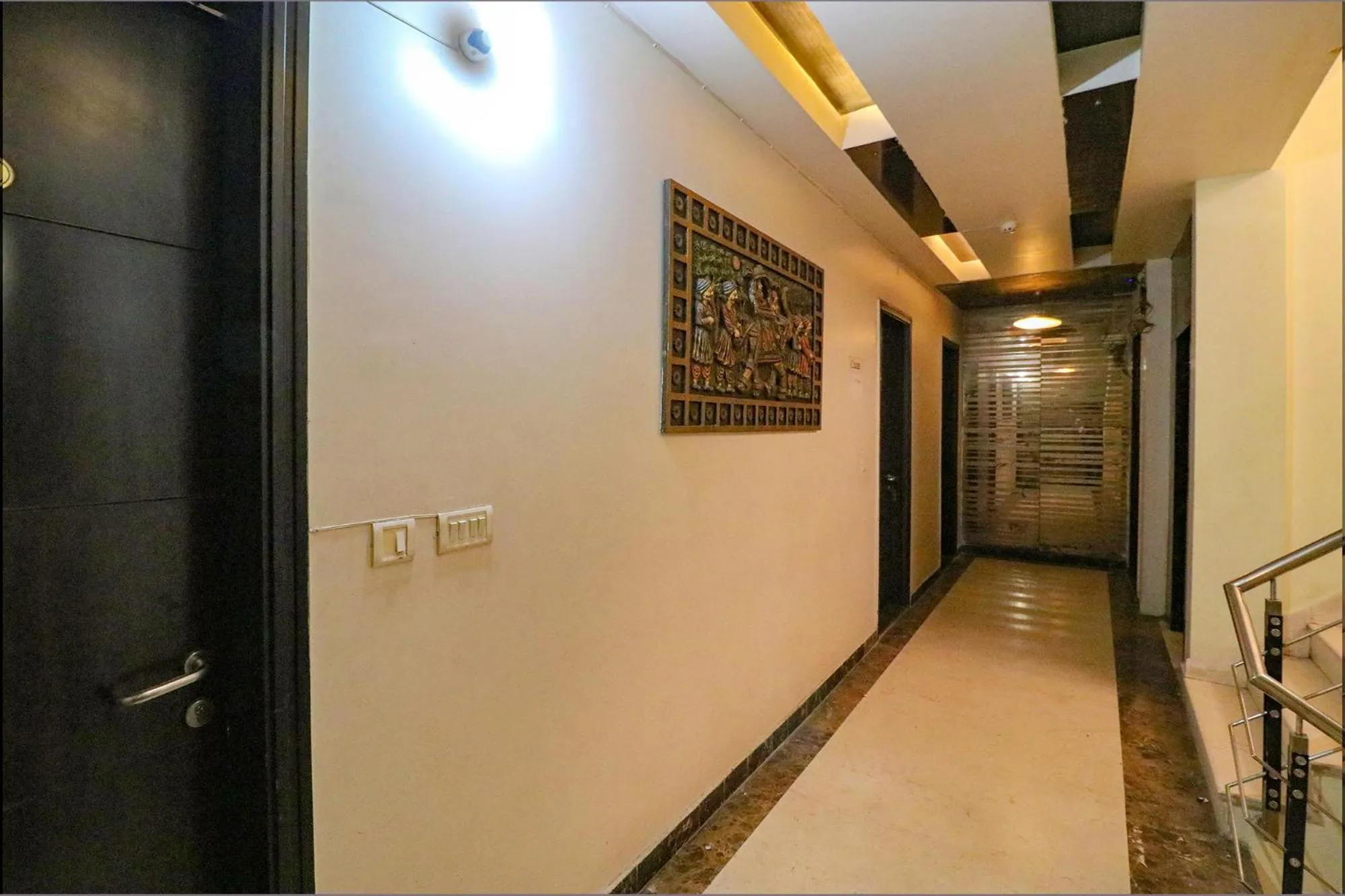 Lobby or reception in FabHotel Yug Villa