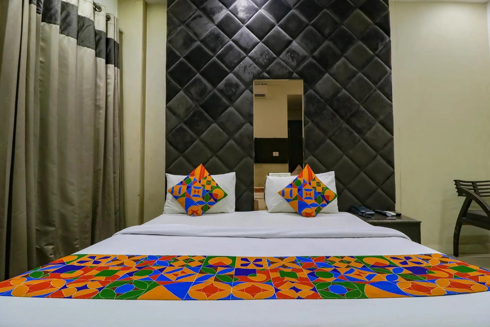 Bedroom, Bed in FabHotel Yug Villa