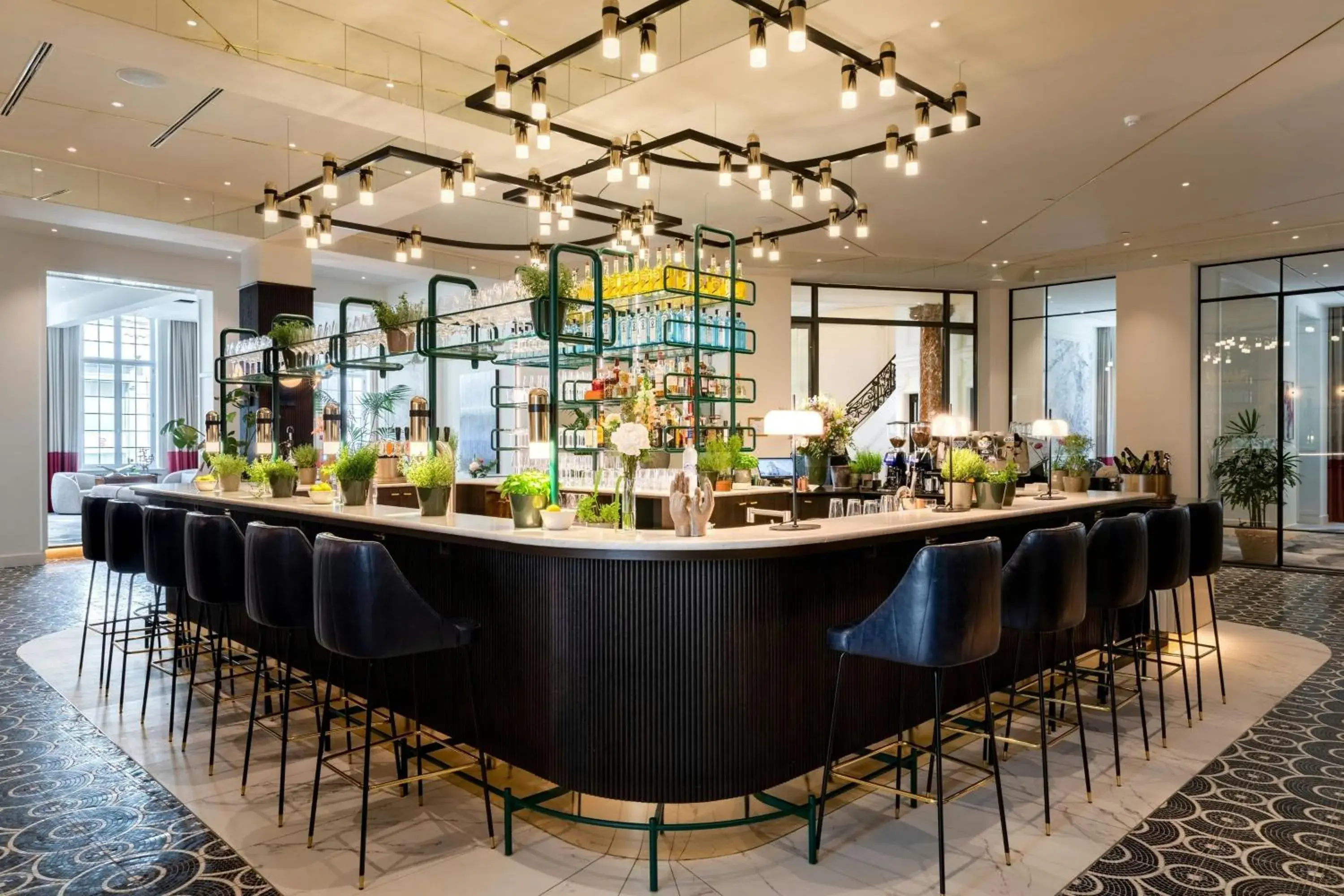 Lounge or bar in Sapphire House Antwerp, Autograph Collection by Marriott Lounge or bar in Sapphire House Antwerp, Autograph Collection by Marriott