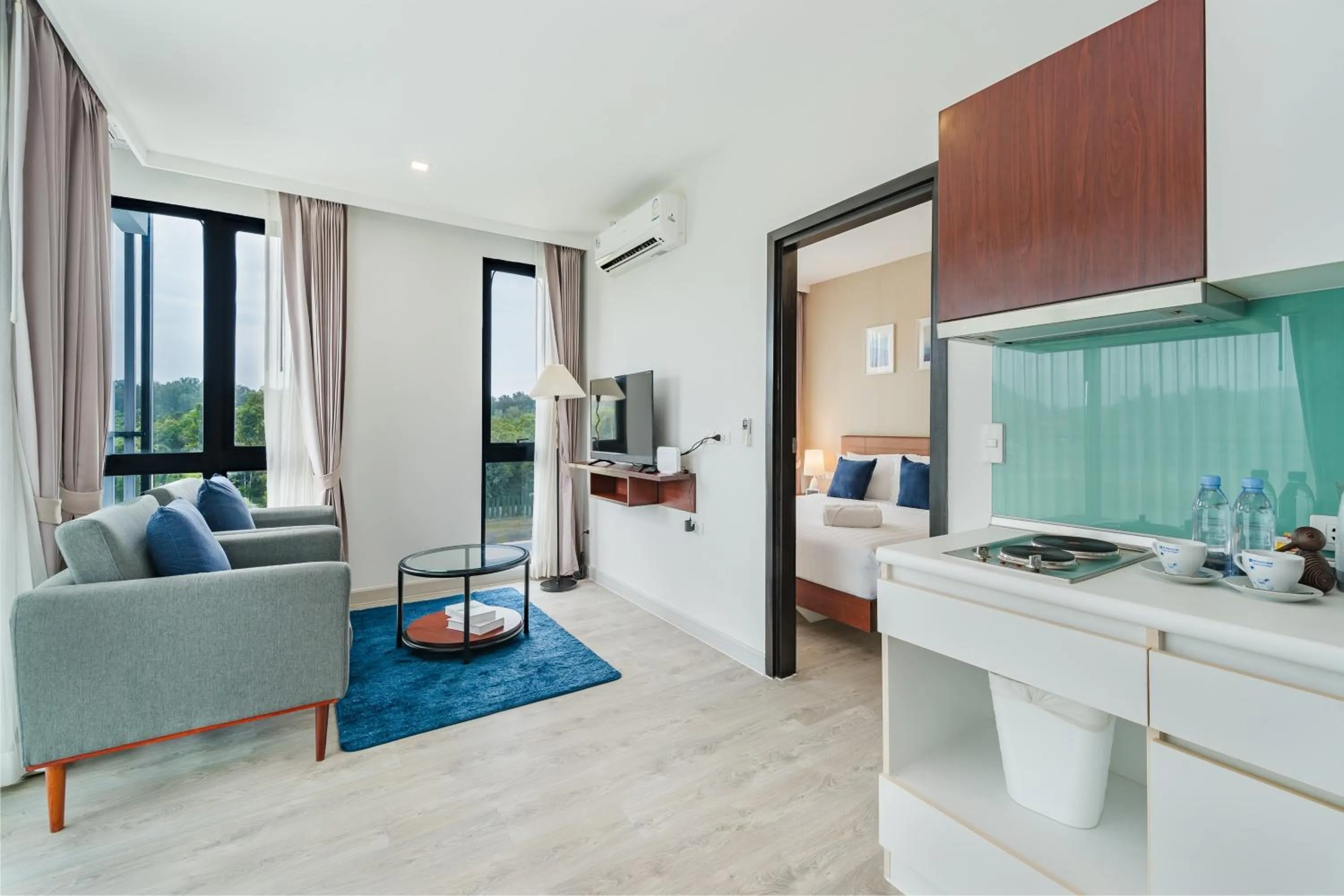 Living room in Wyndham Phuket Airport