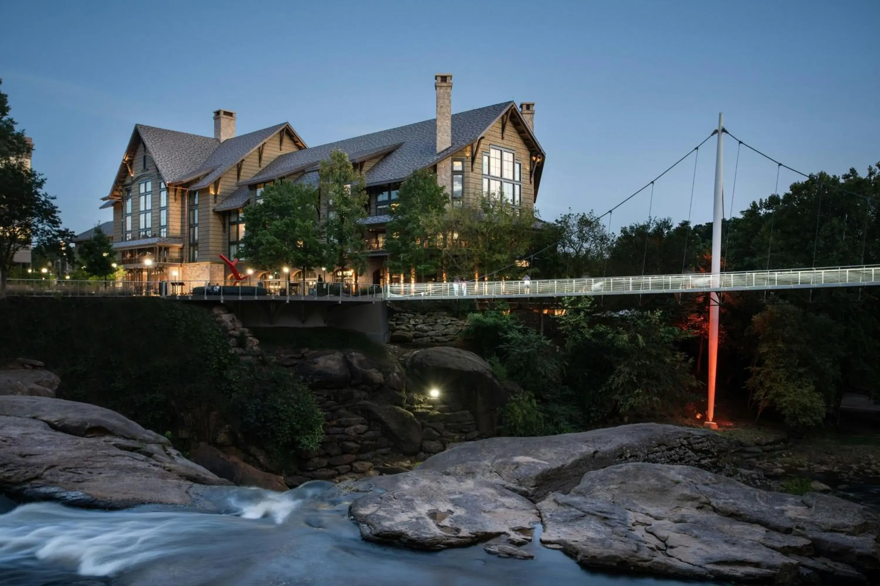 Property building in Grand Bohemian Lodge Greenville, Autograph Collection Property building in Grand Bohemian Lodge Greenville, Autograph Collection