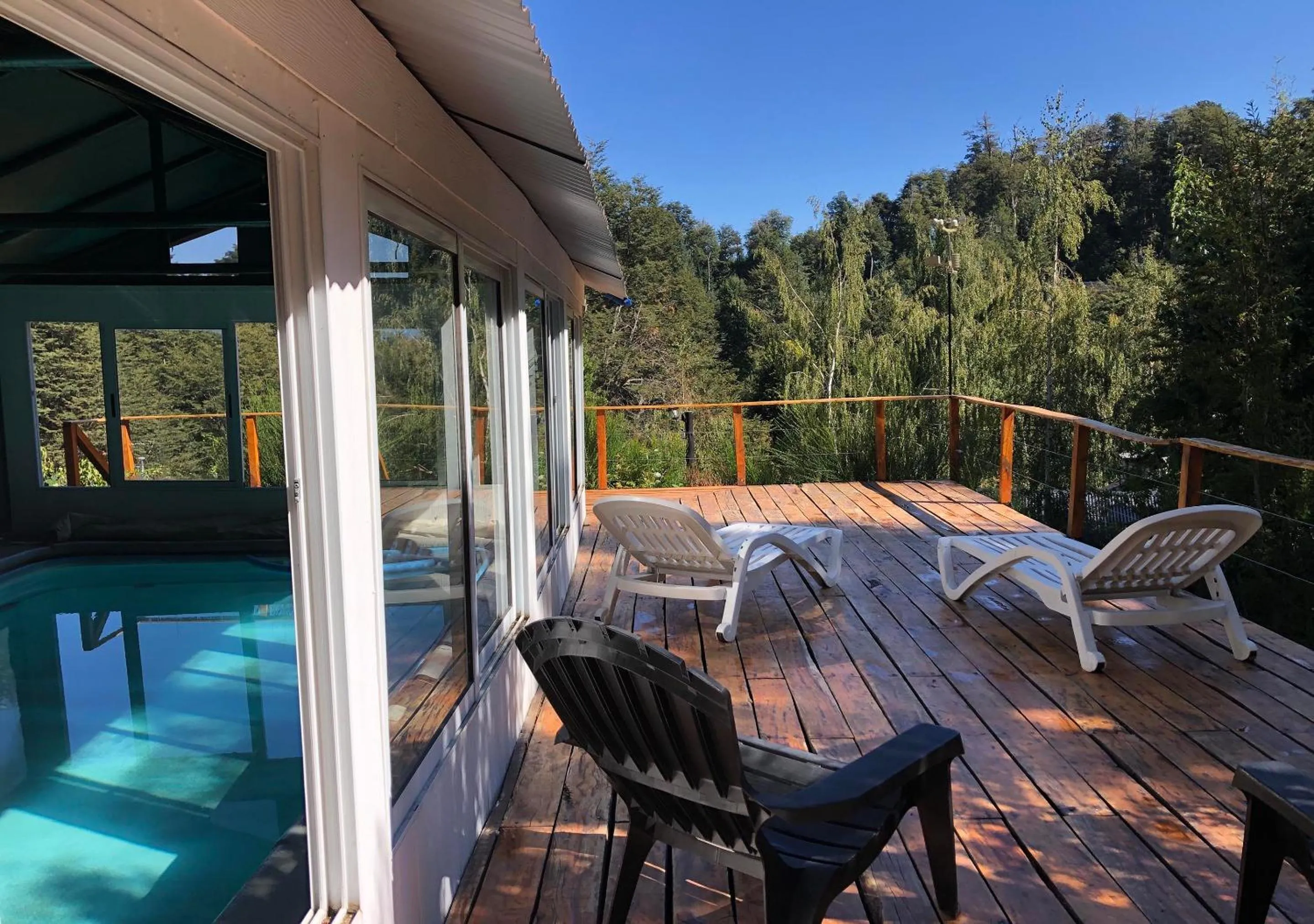 Pool view in Ruma Andina by DOT Cabana