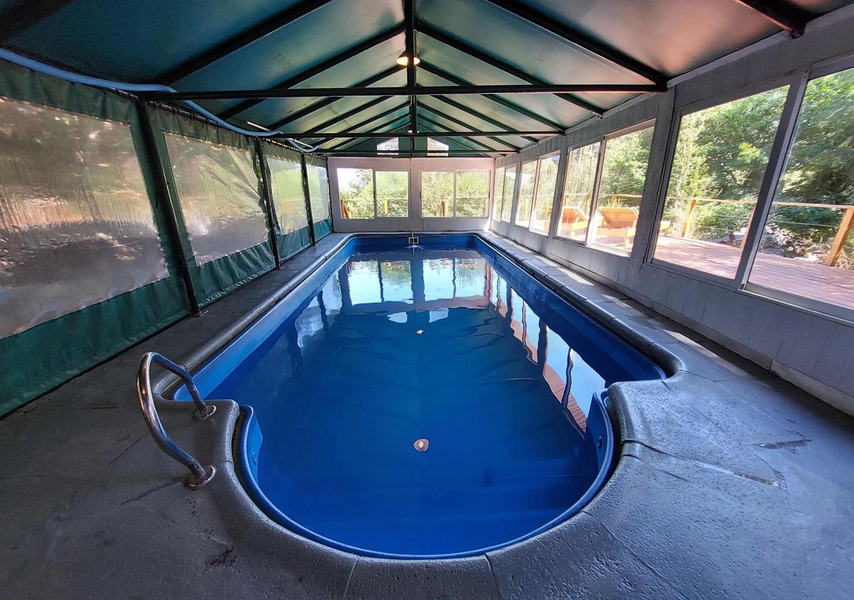 Pool view in Ruma Andina by DOT Cabana