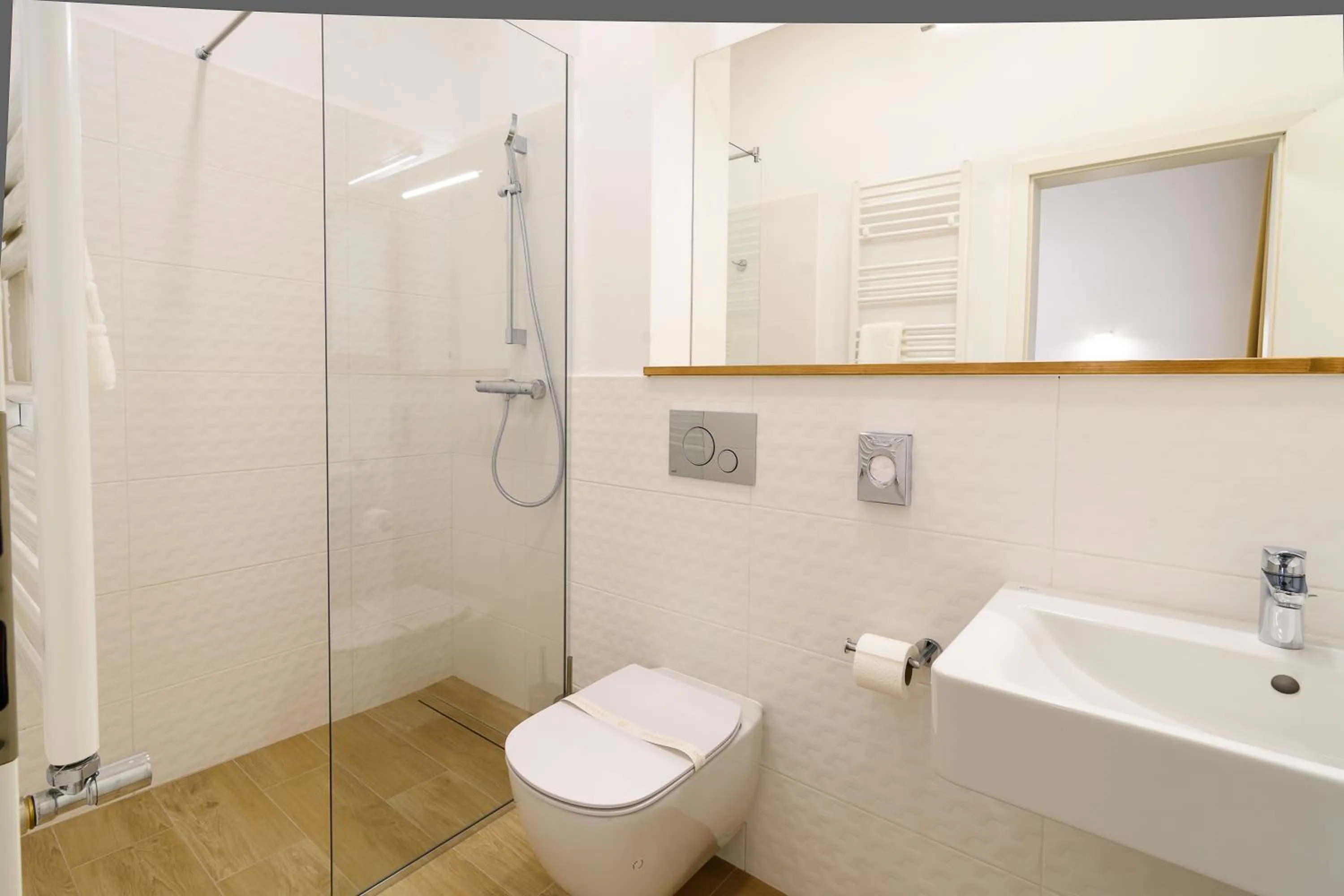 Shower in Hotel Urban