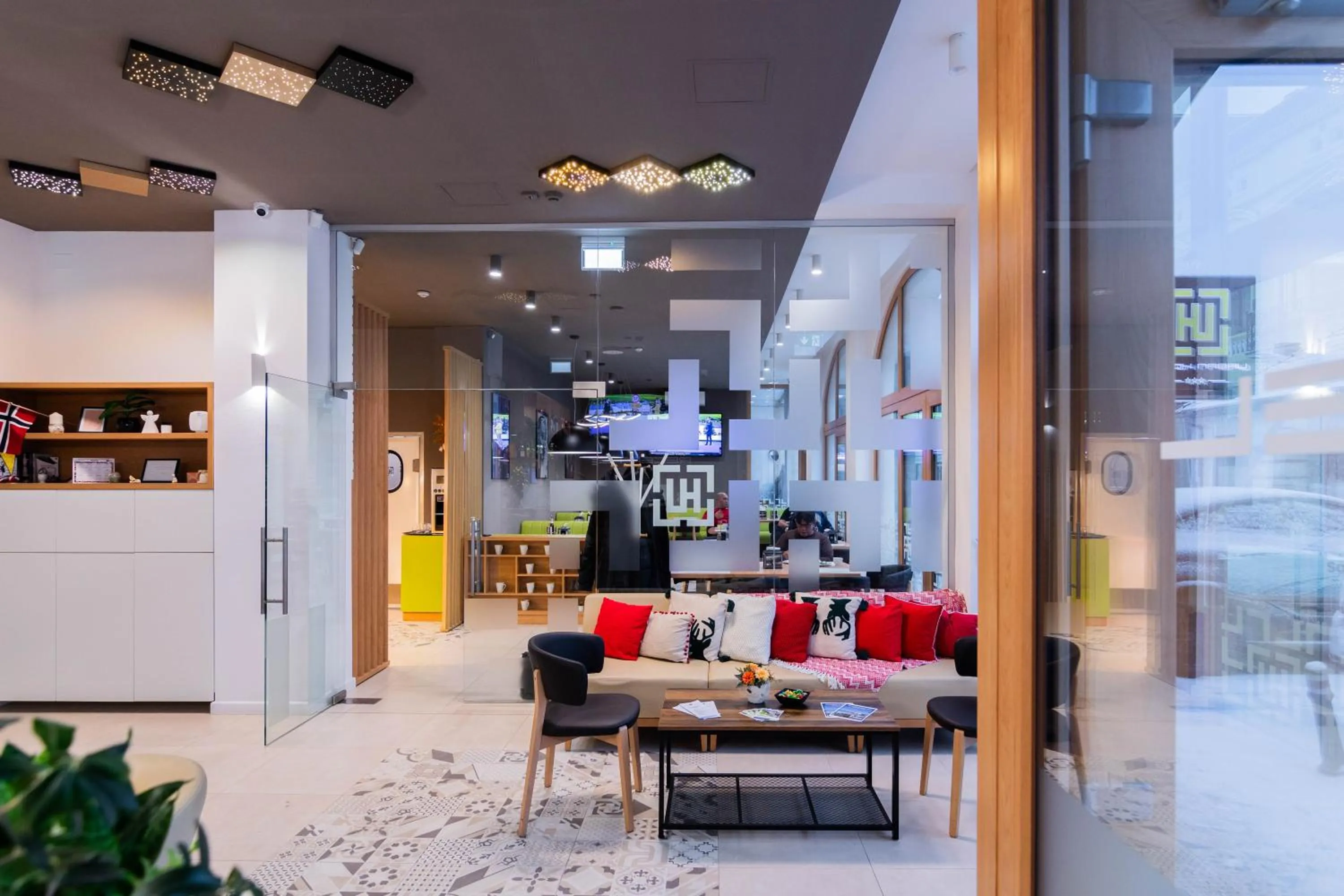 Lobby or reception in Hotel Urban