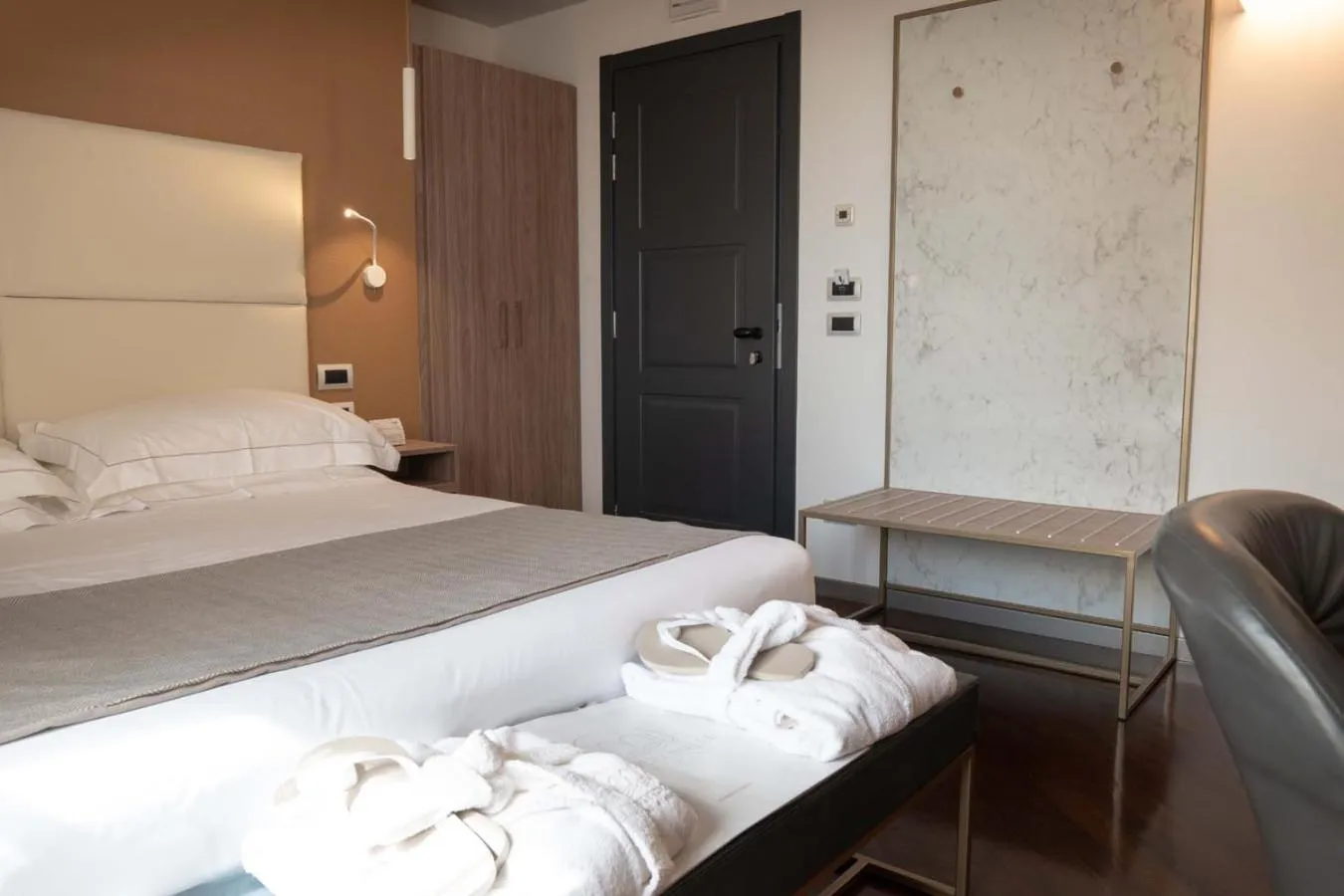 Bed in Le Cappuccinelle Suites&SPA