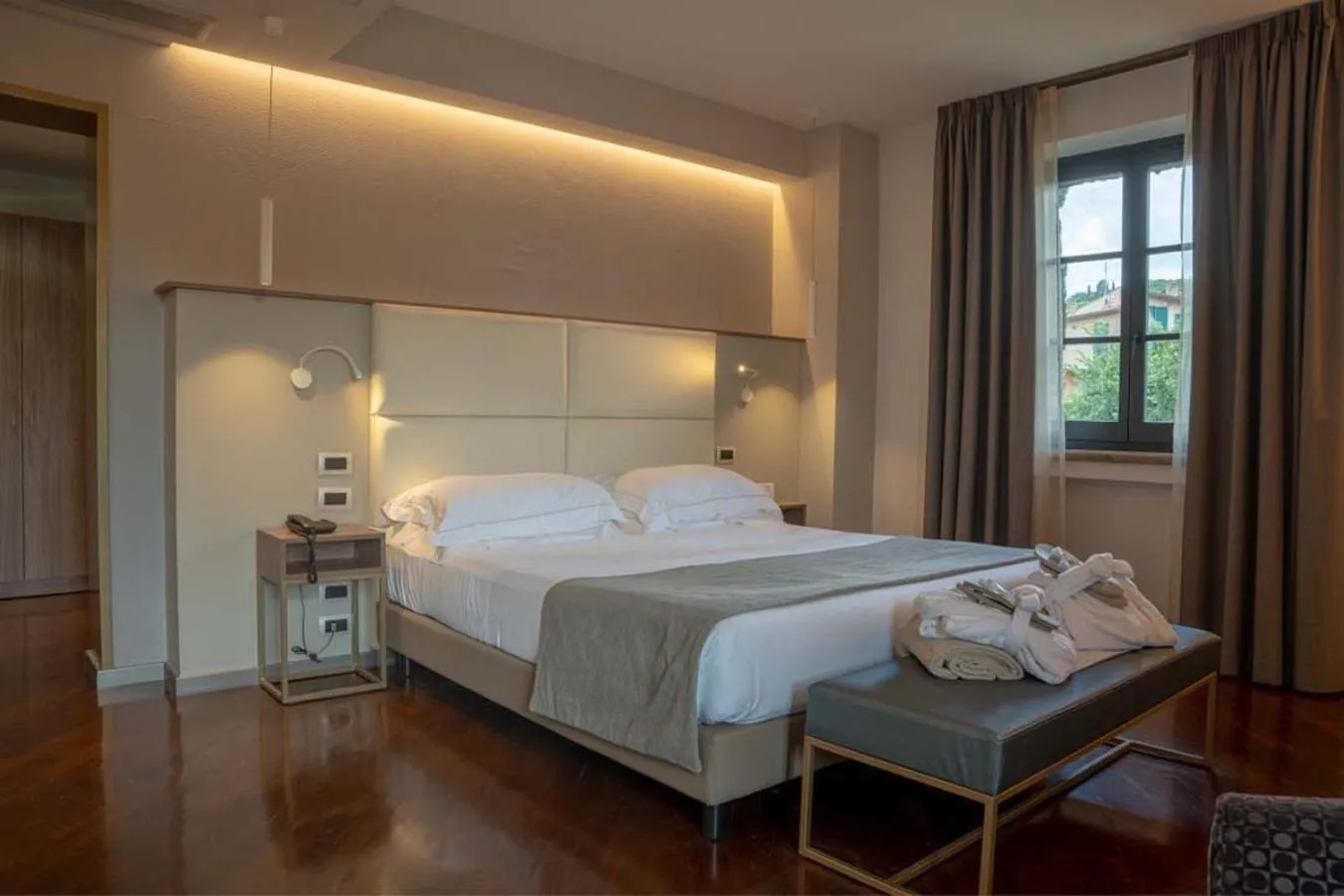 Bed in Le Cappuccinelle Suites&SPA