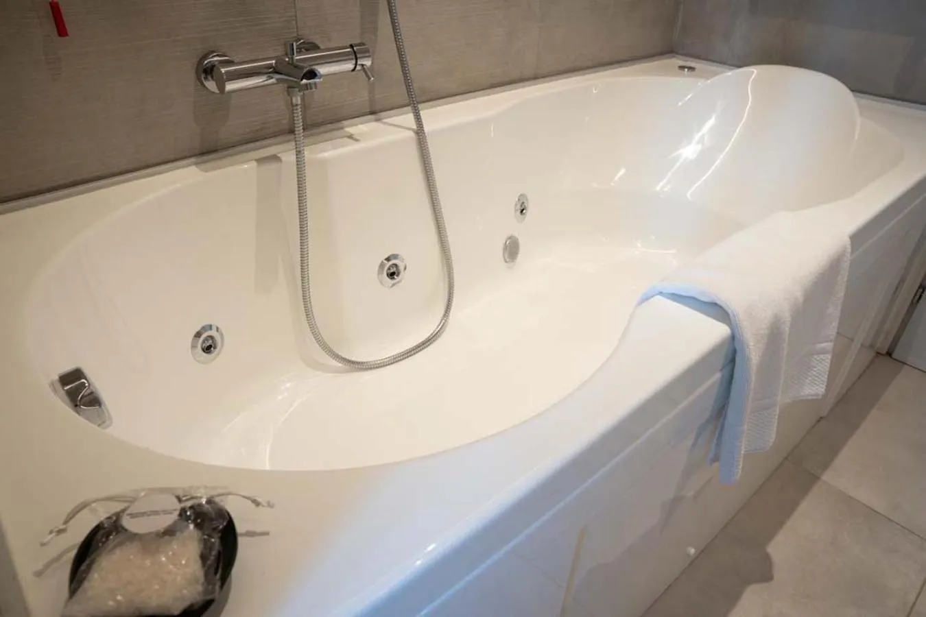 Bathroom in Le Cappuccinelle Suites&SPA