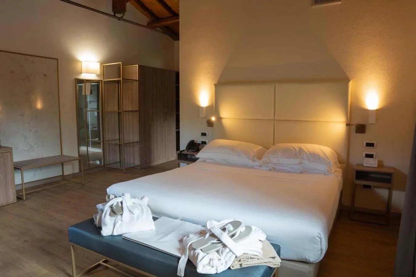 Bed in Le Cappuccinelle Suites&SPA