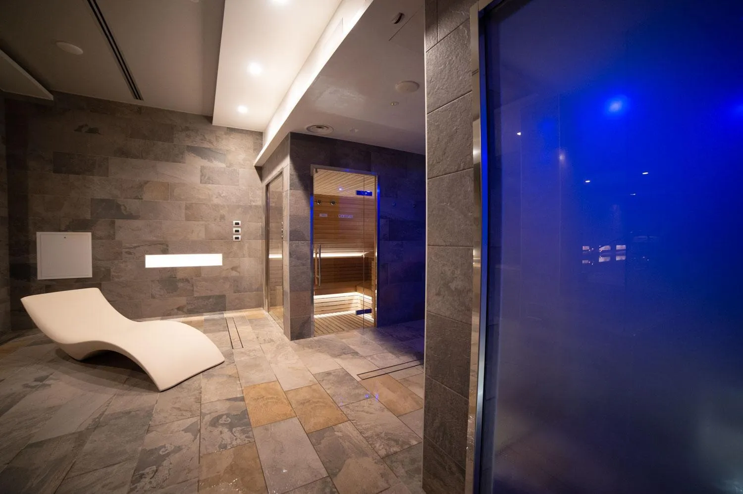 Sauna in Le Cappuccinelle Suites&SPA