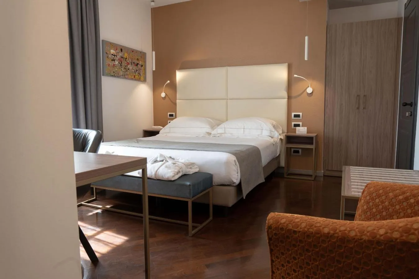 Bed in Le Cappuccinelle Suites&SPA