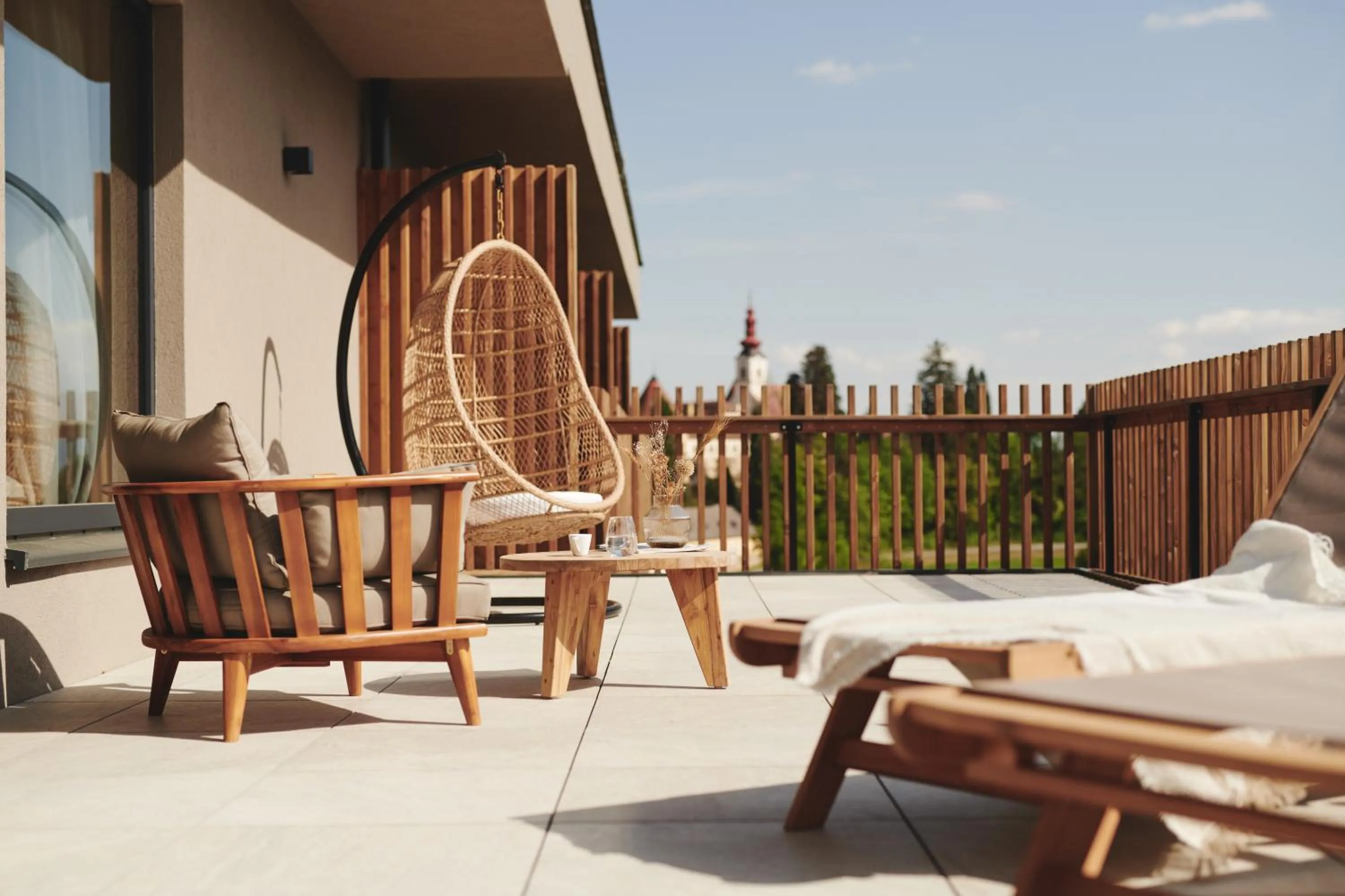 Balcony/Terrace in Boutiquehotel DAS ZEITWERT