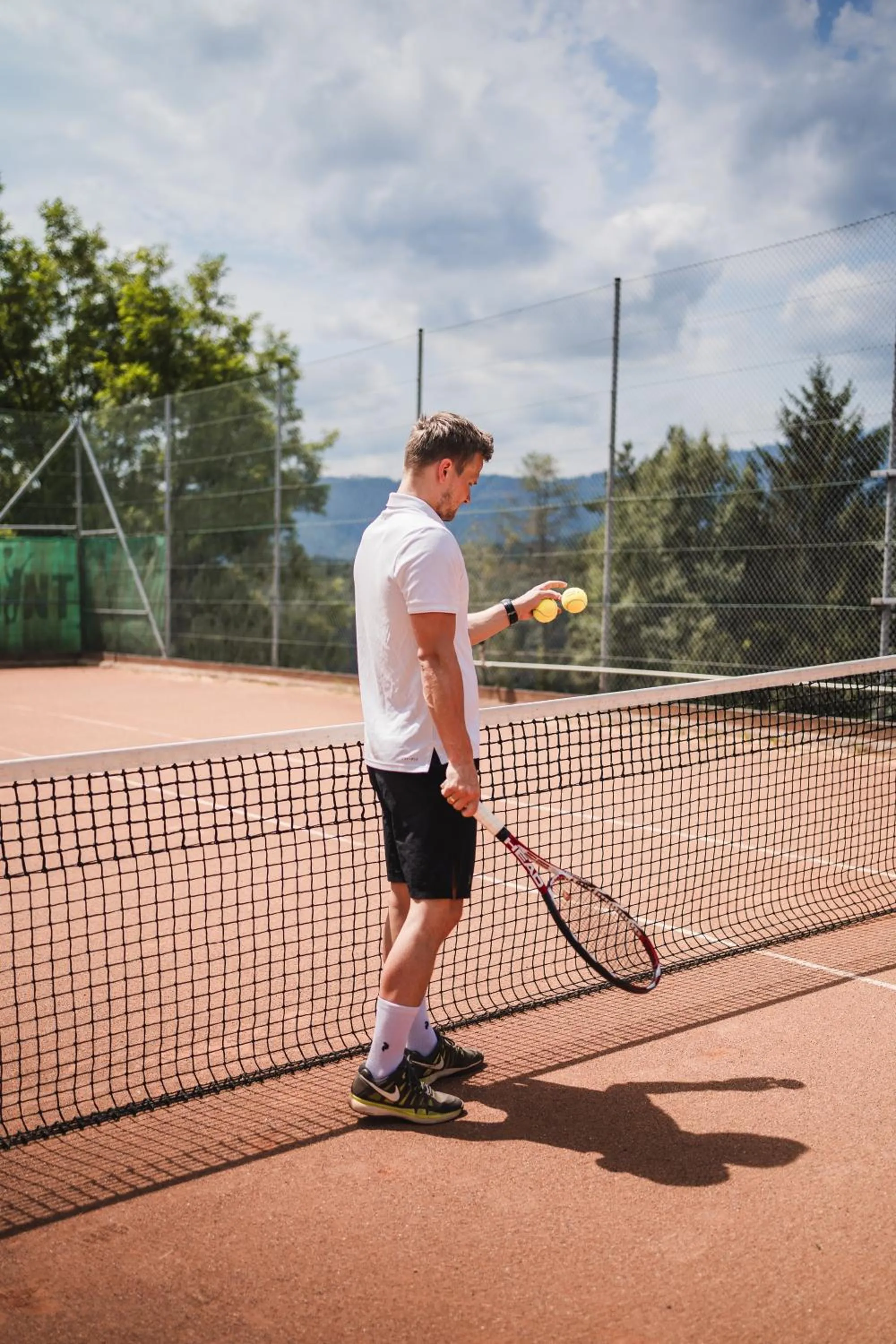 Tennis court in Boutiquehotel DAS ZEITWERT