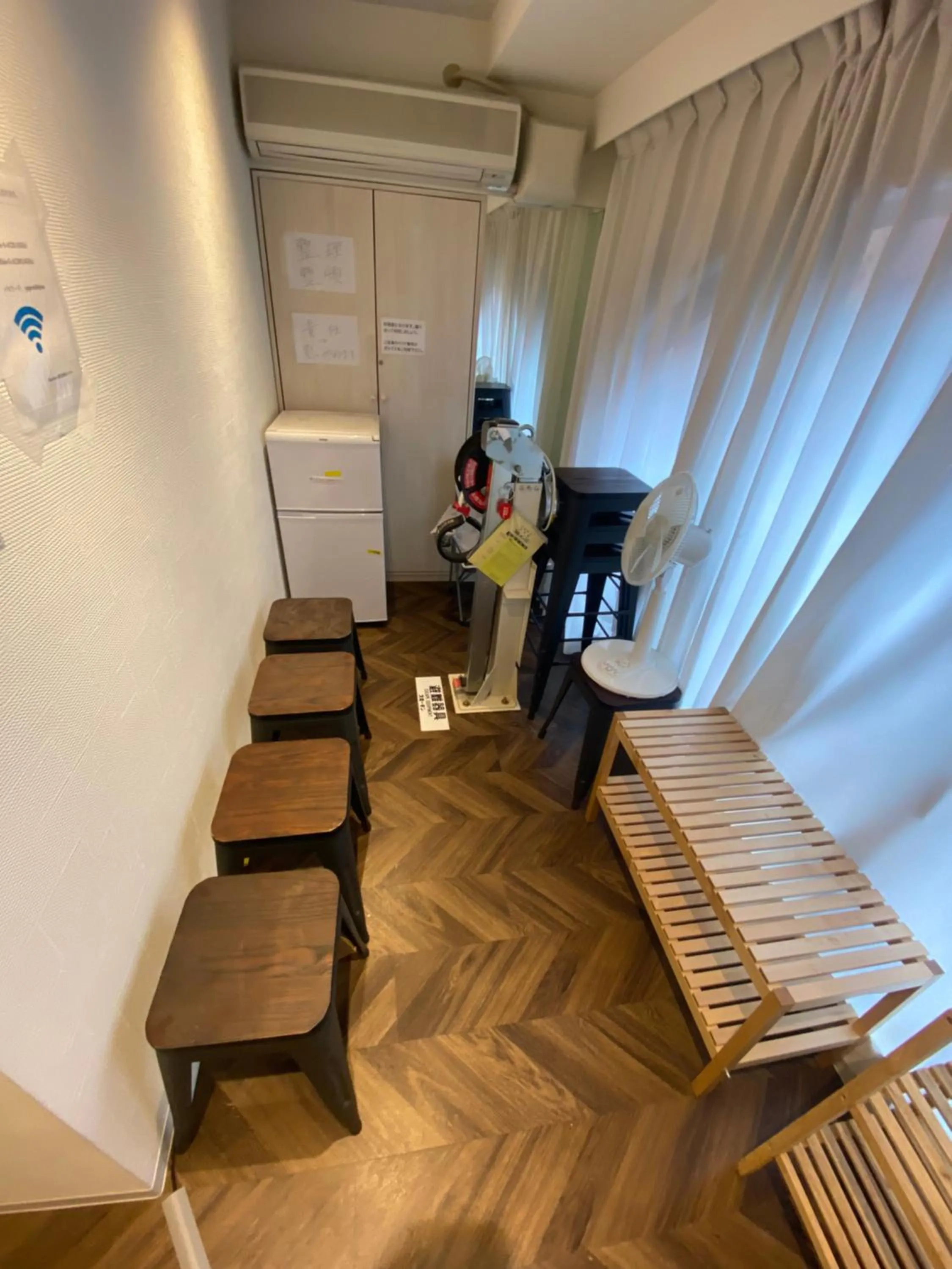 Living room in 54Journey 東京赤坂ホステル