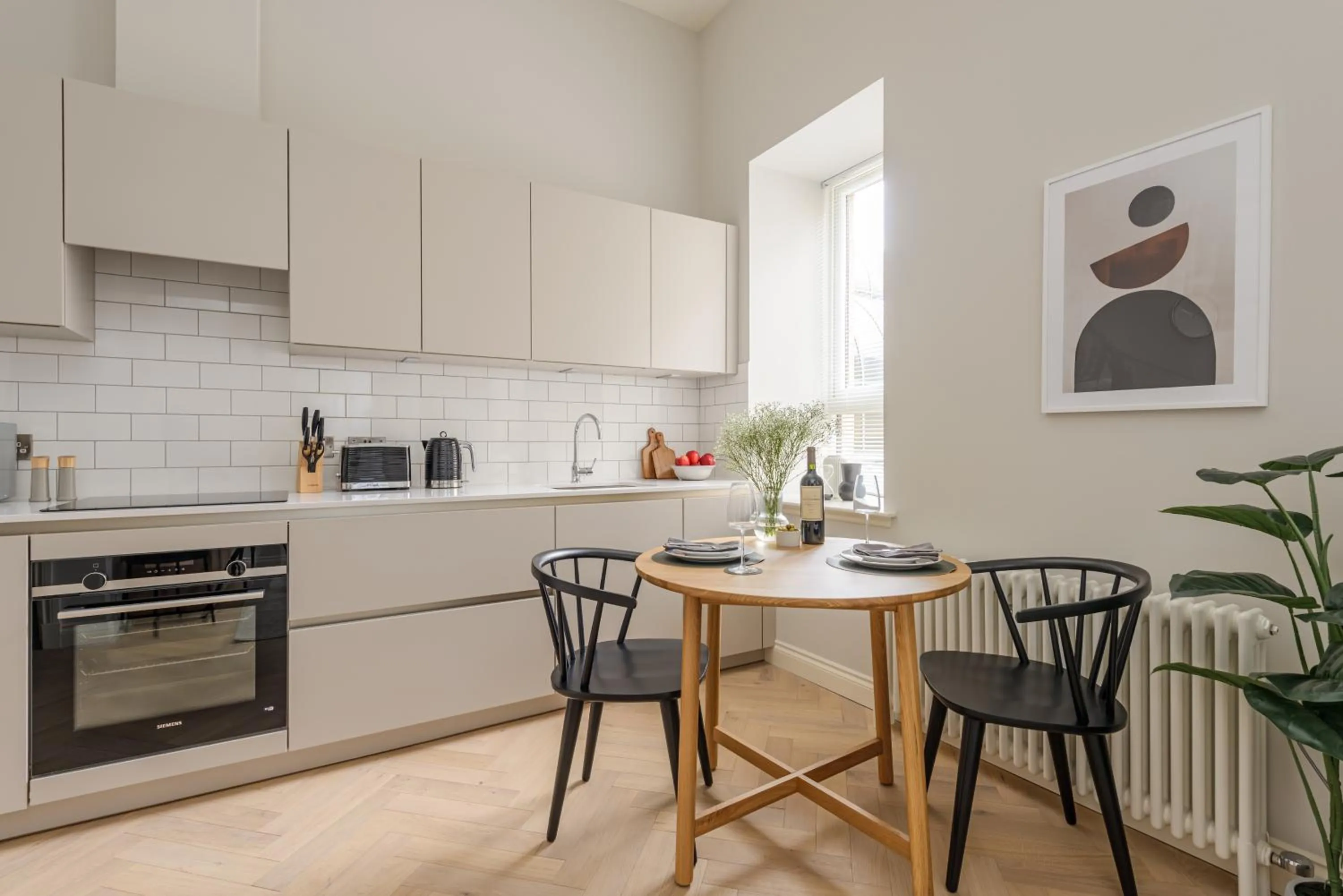 Kitchen or kitchenette in Museum Apartments