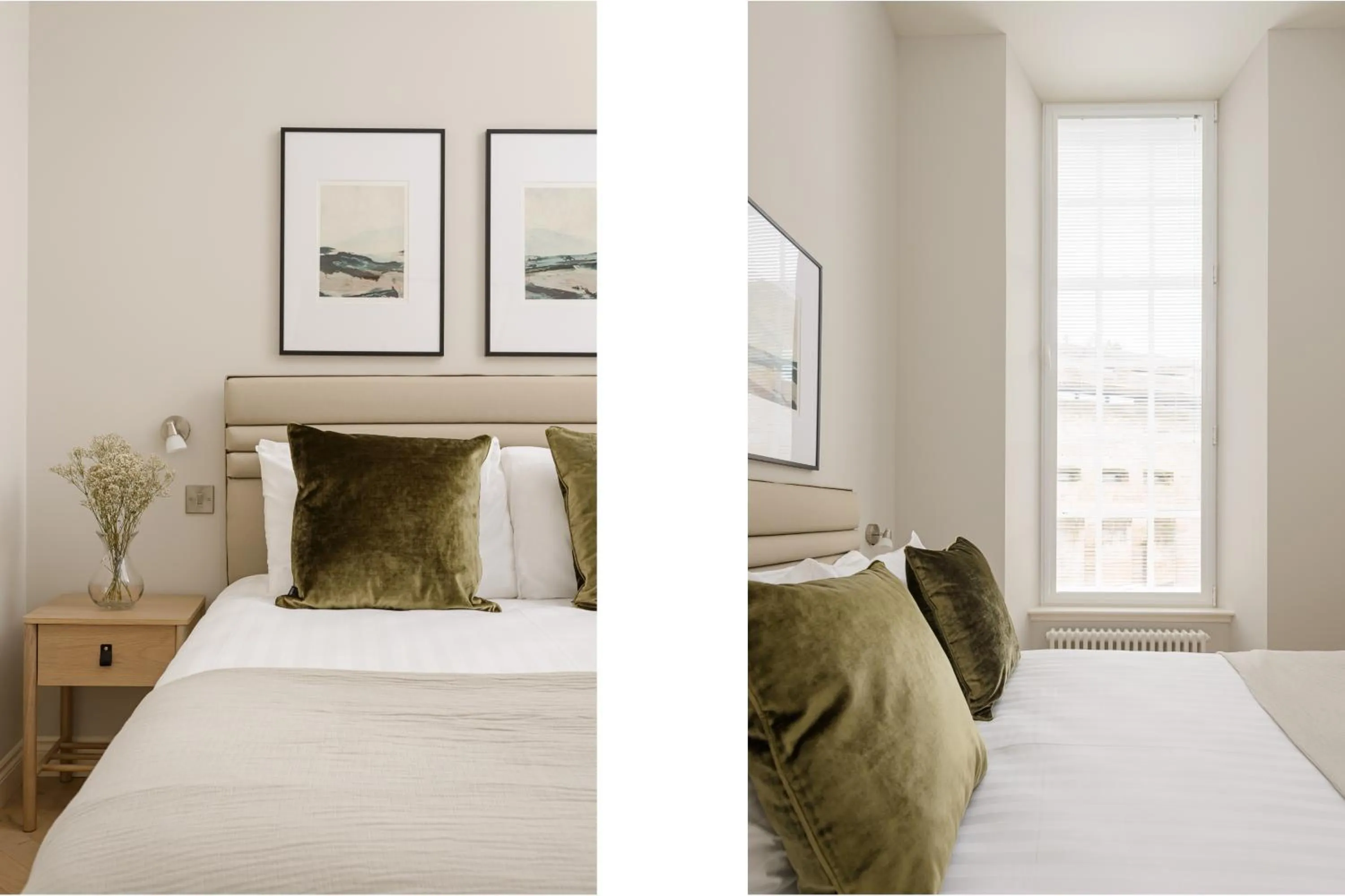 Bedroom, Bed in Museum Apartments