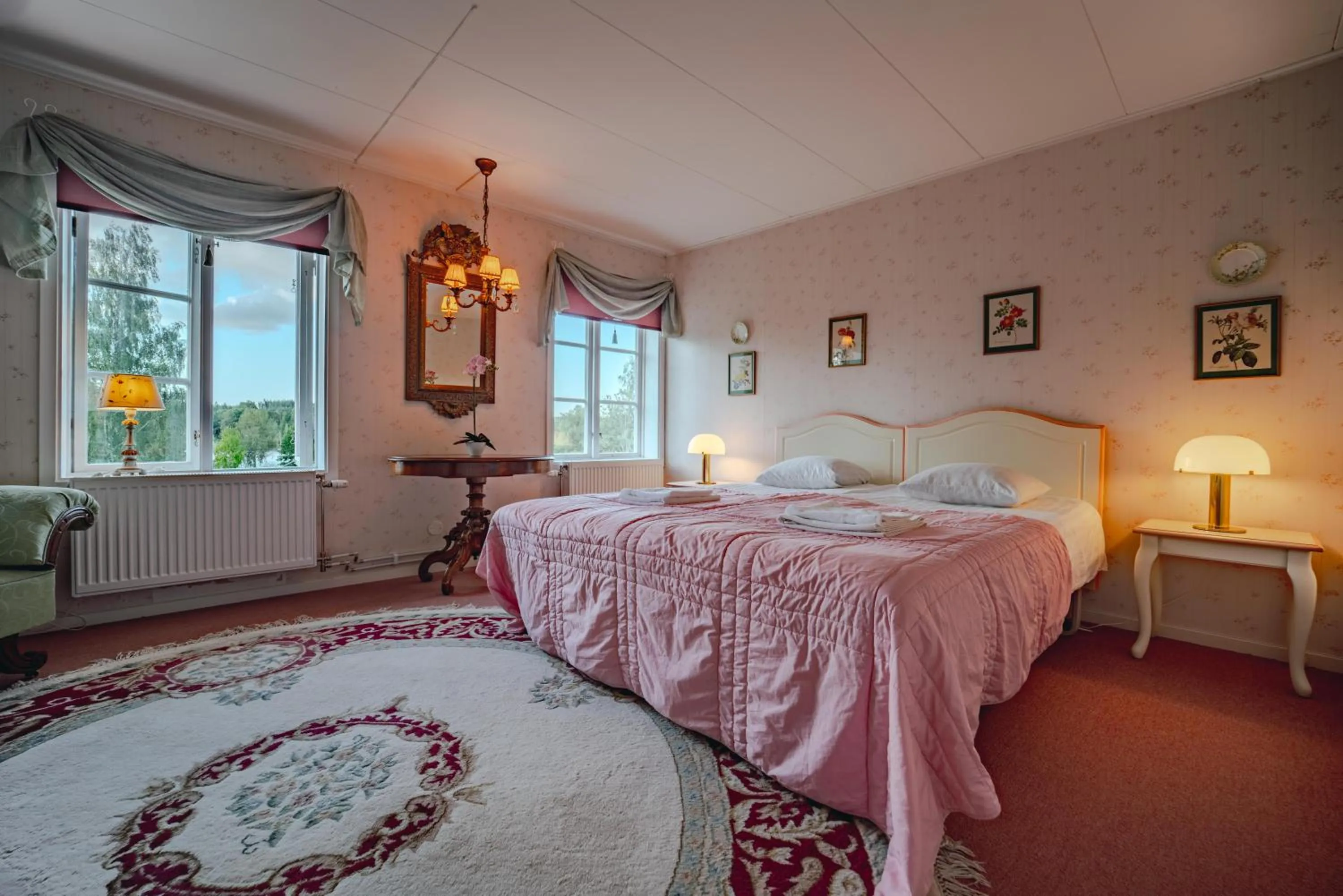 Bed in Svaneholm Hotel