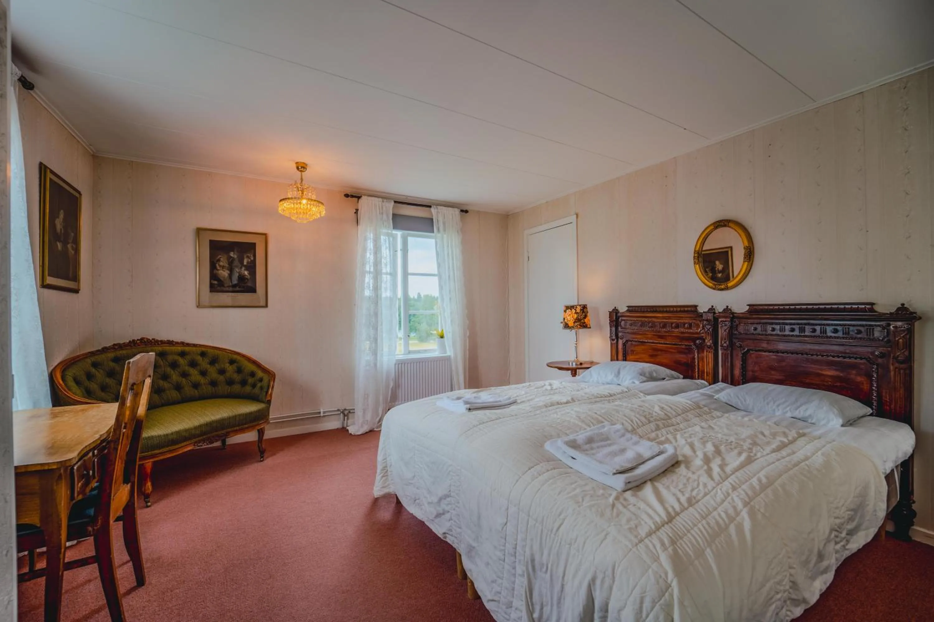 Bed in Svaneholm Hotel