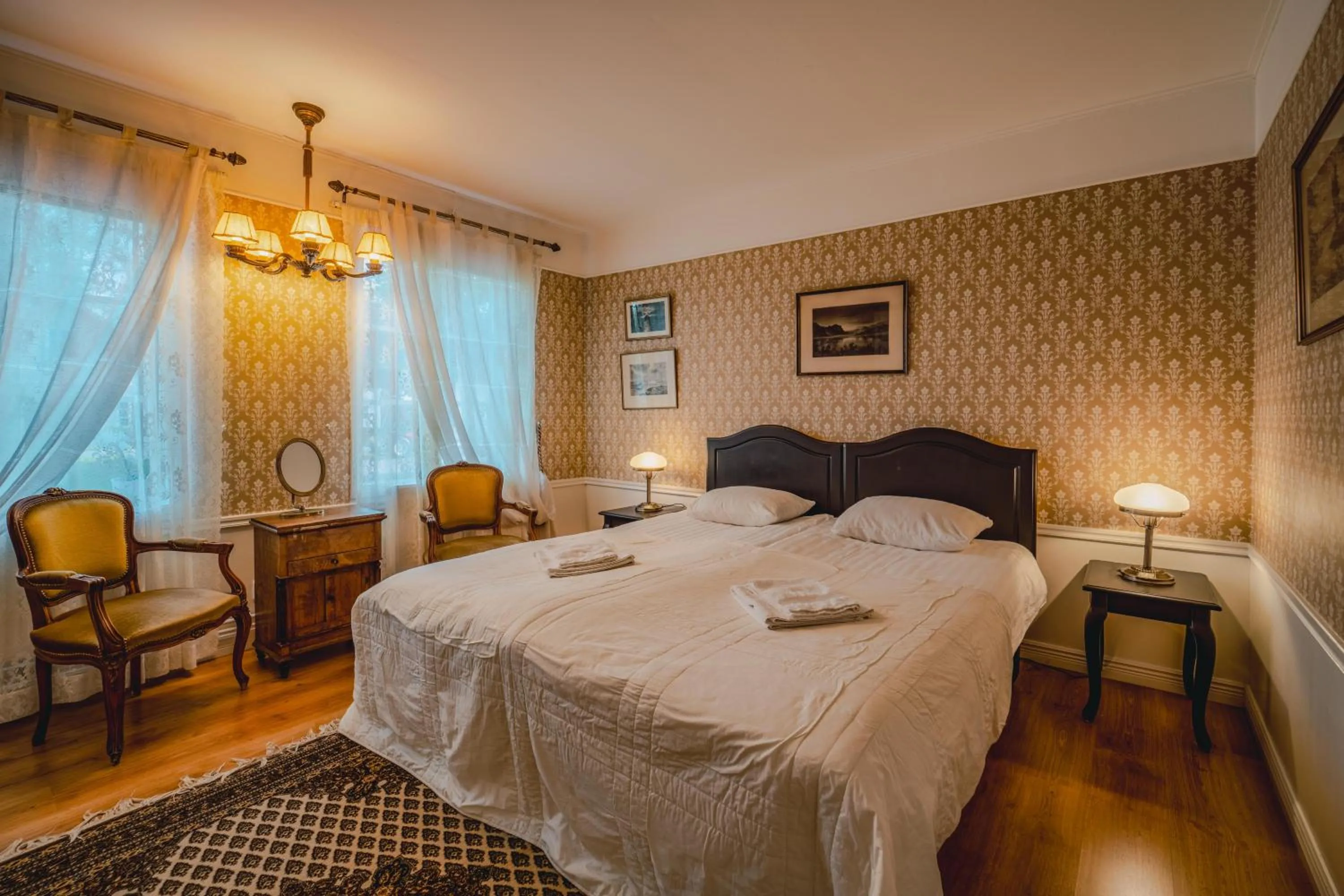 Bed in Svaneholm Hotel