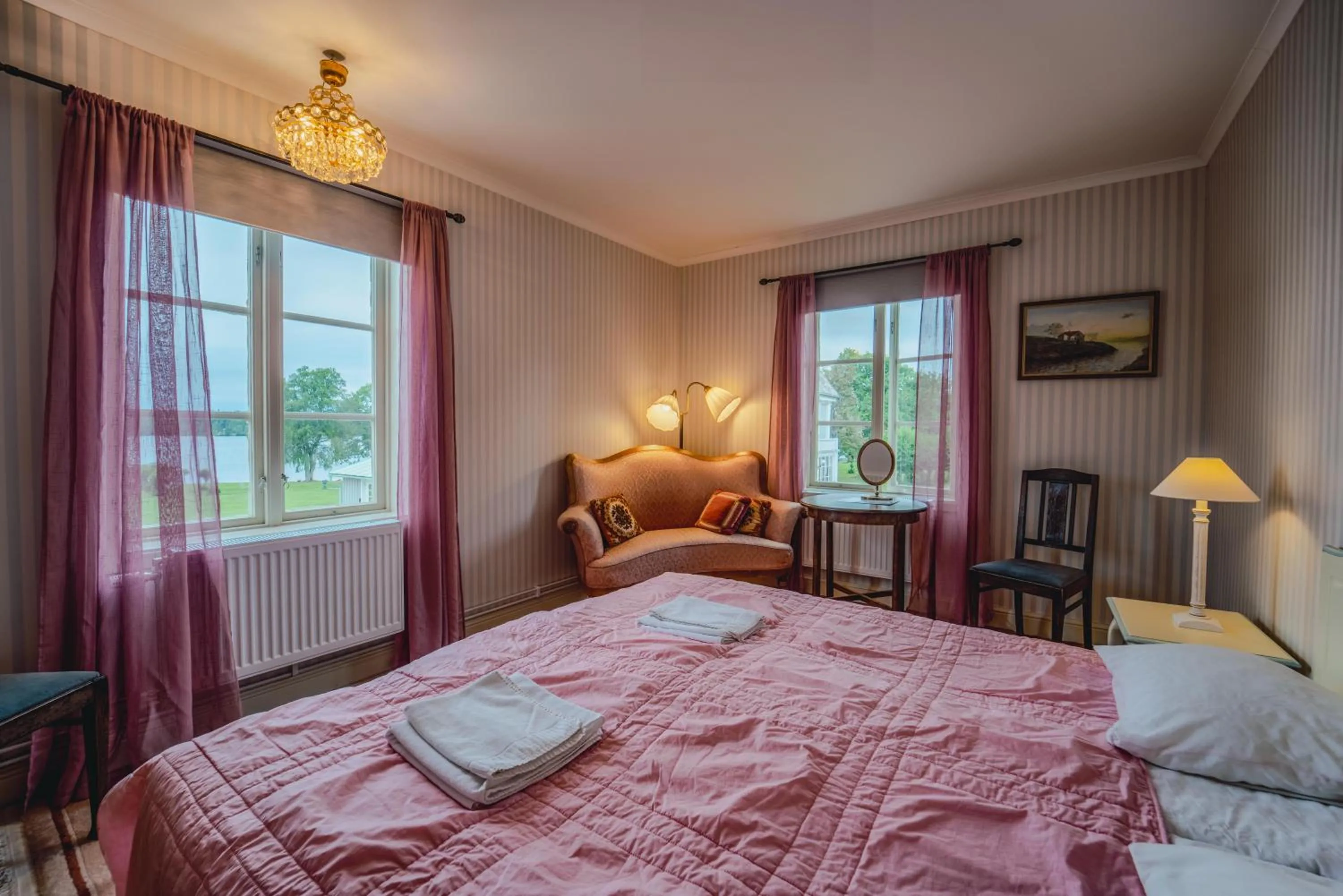 Bed in Svaneholm Hotel