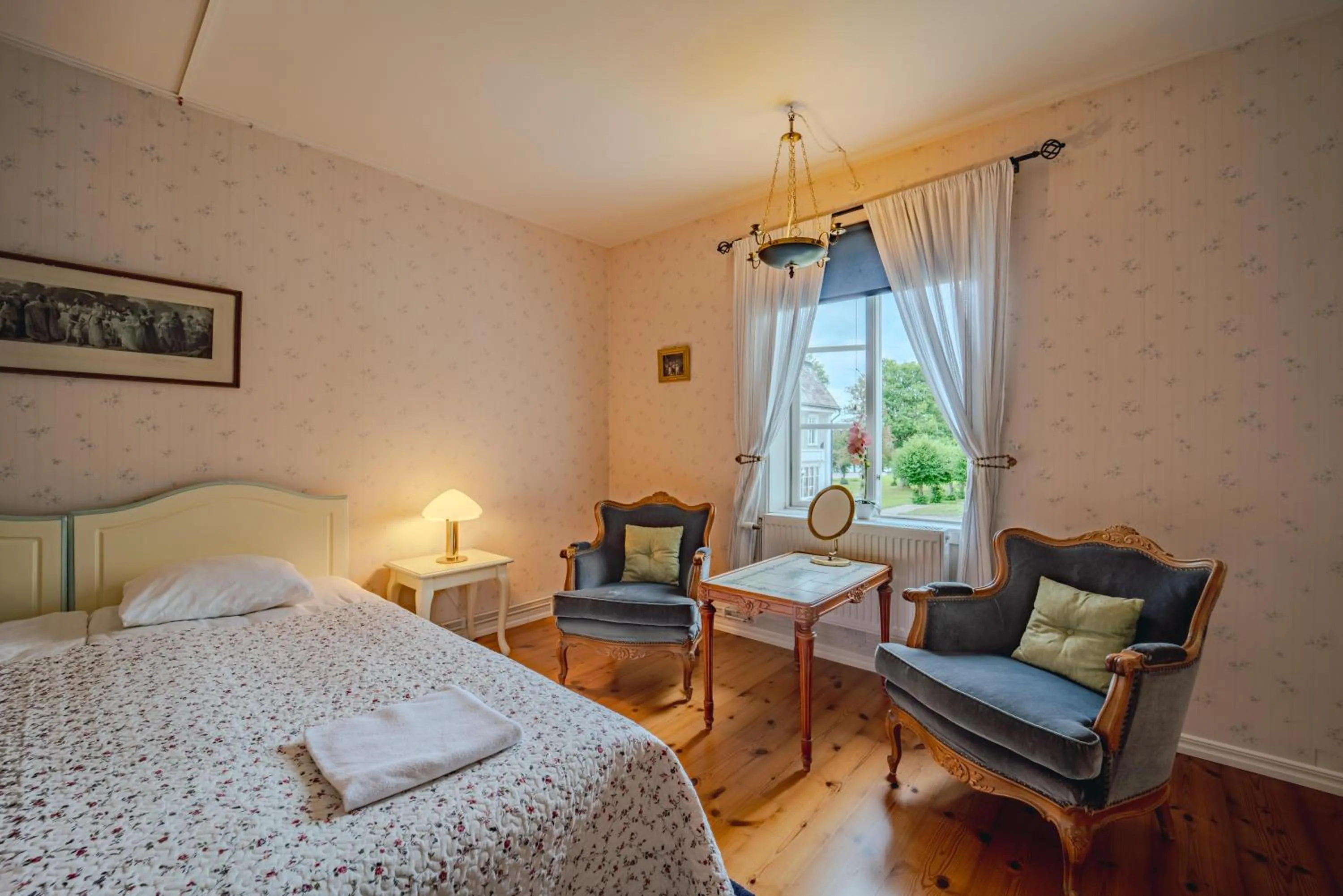 Bed in Svaneholm Hotel