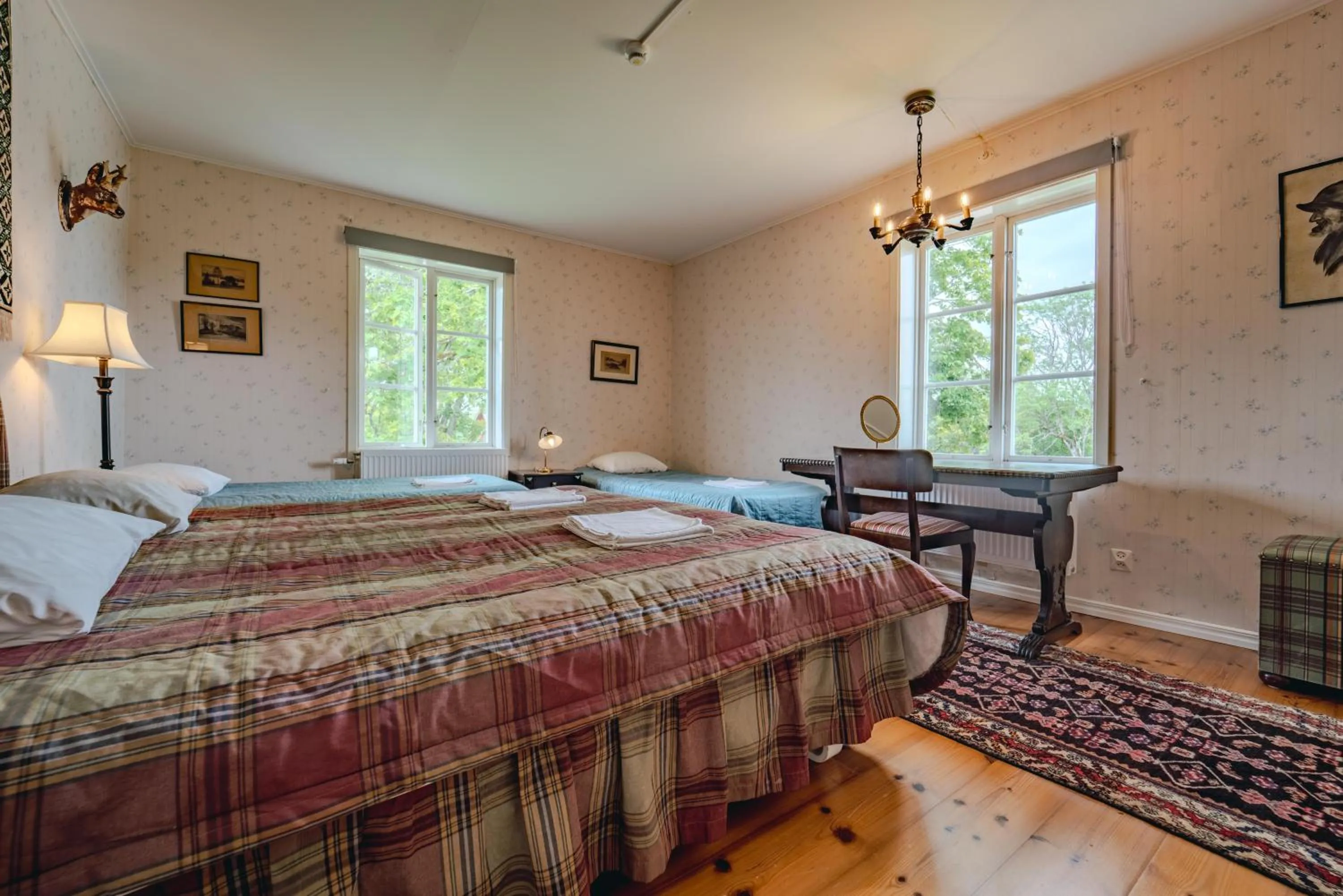 Bed in Svaneholm Hotel