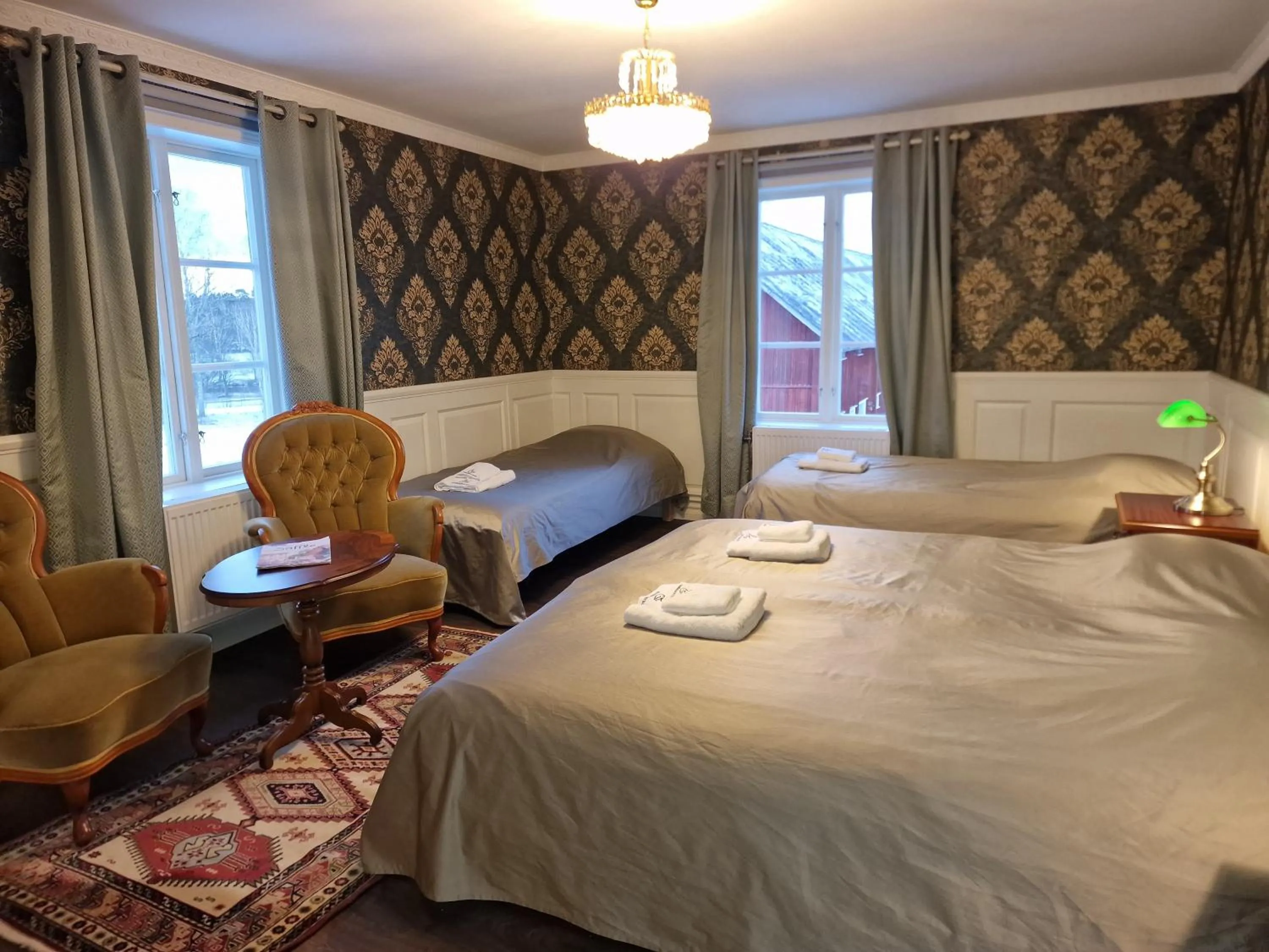 Bed in Svaneholm Hotel