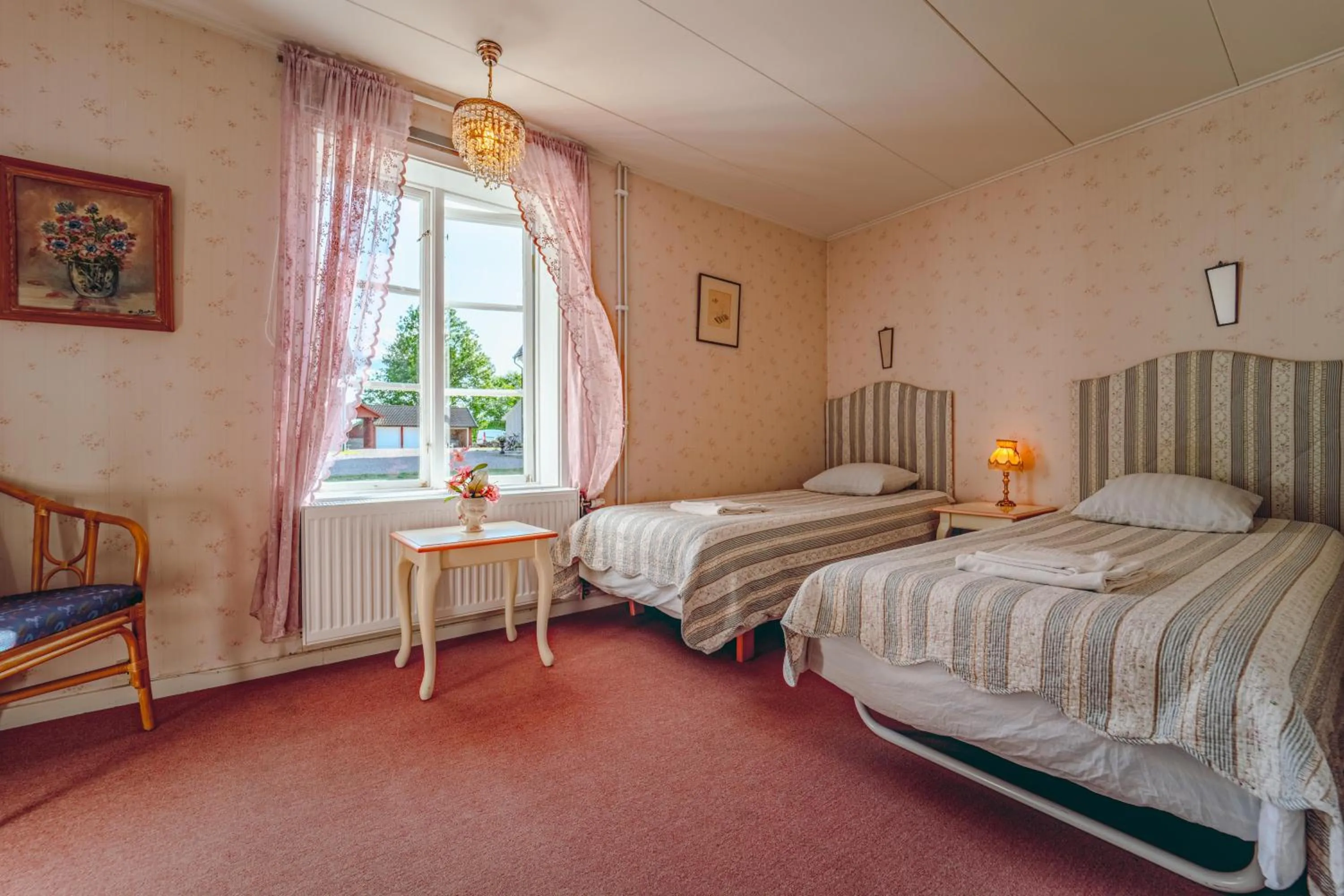 Bed in Svaneholm Hotel