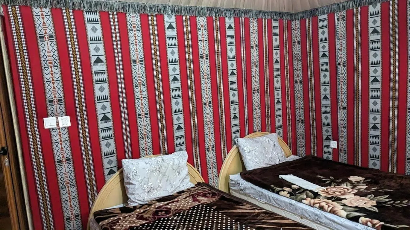 room service in Caesar Desert Camp