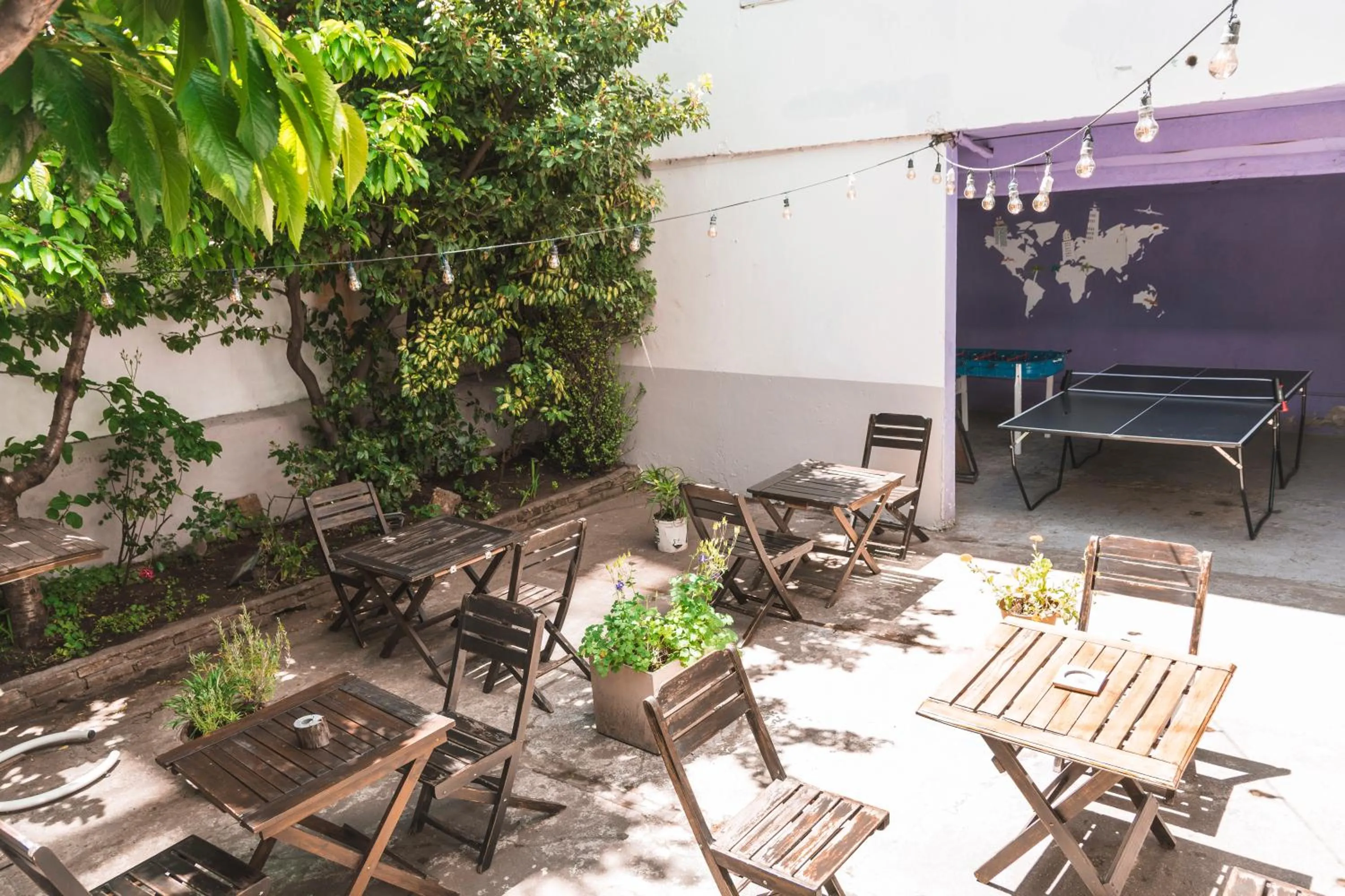 Patio in Tangoinn Club Hotel