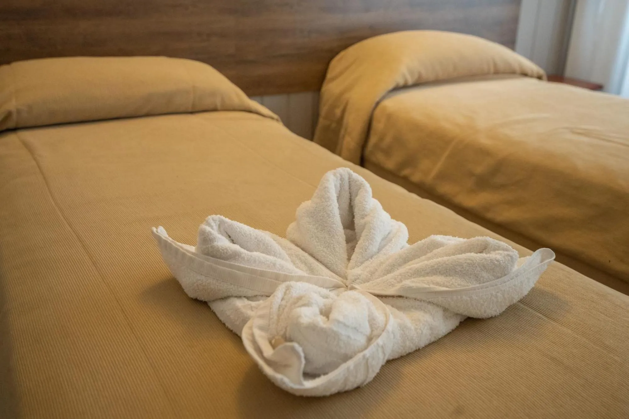 Bed in Tangoinn Club Hotel