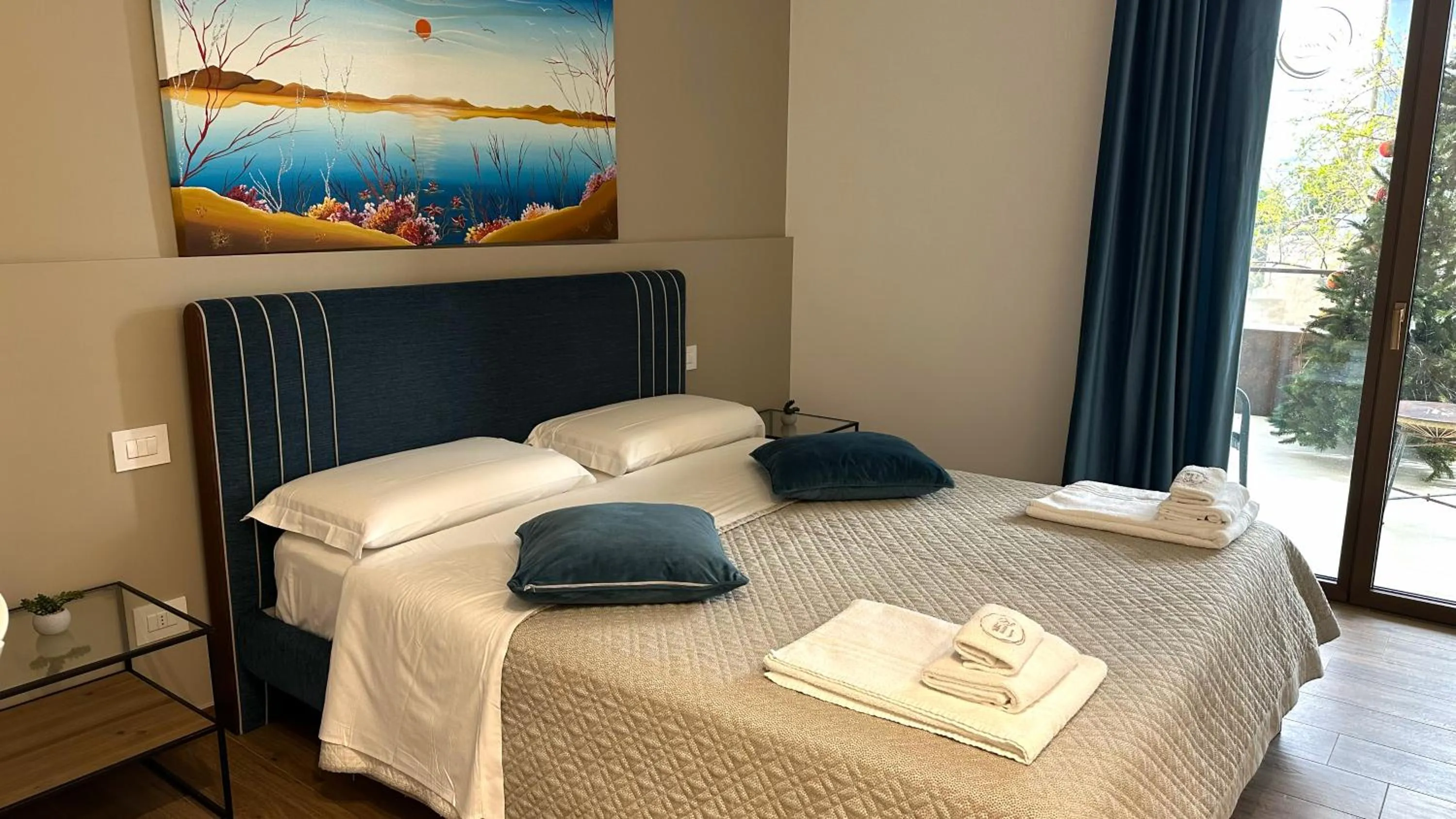 Bed in B&B Villa Grace